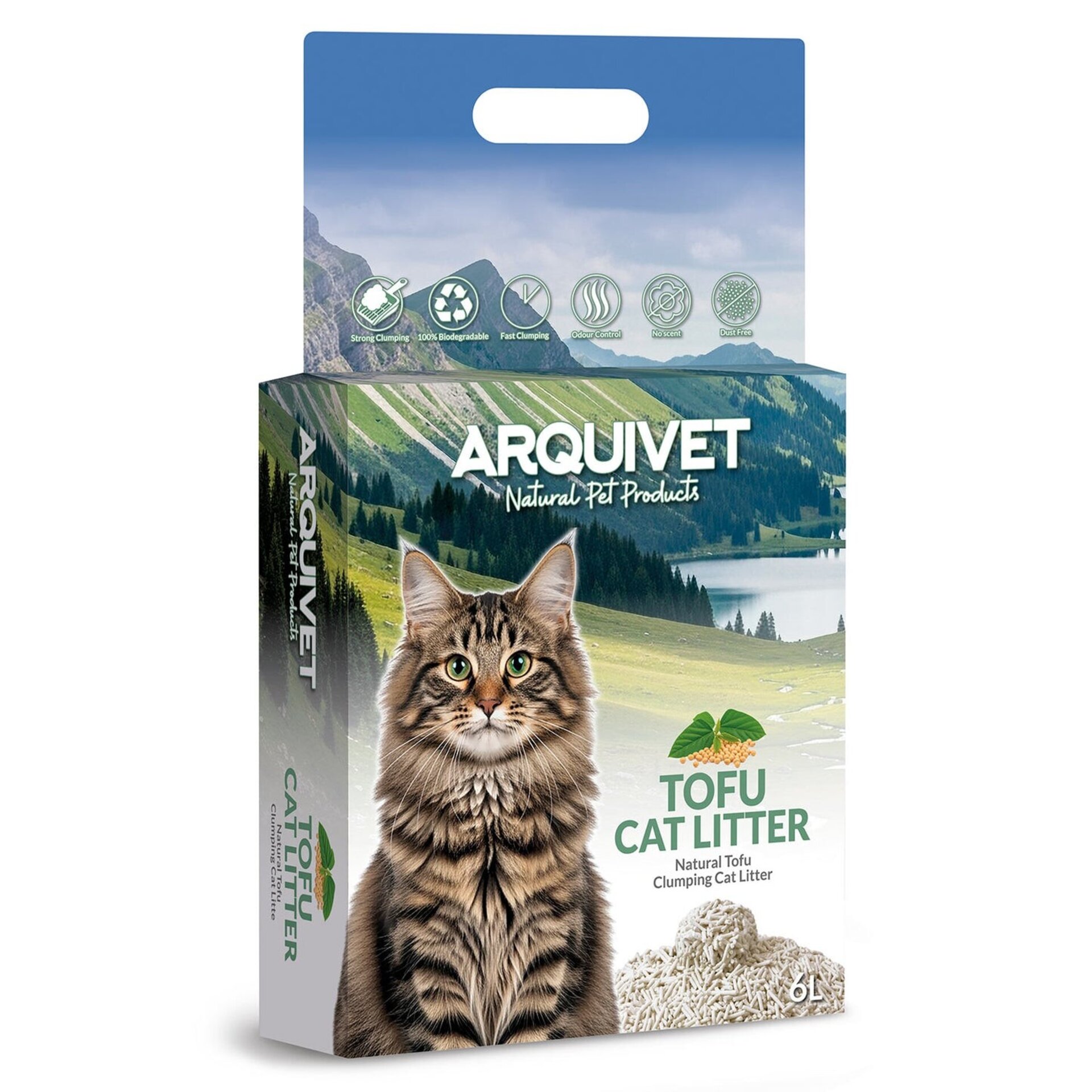 Original Tofu Cat Litter - Arena aglomerante de tofu - 1