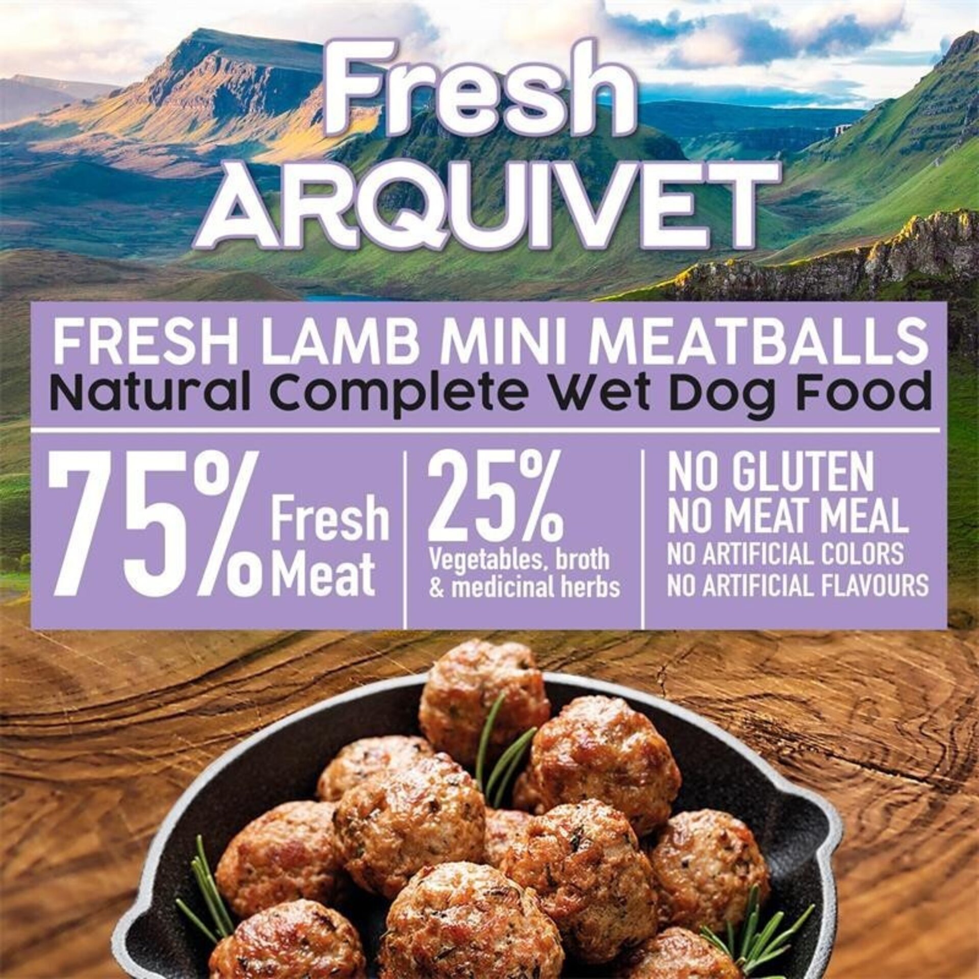 Fresh Lamb Mini Meatballs / Mini albóndigas con cordero, zanahorias y boniato - 2