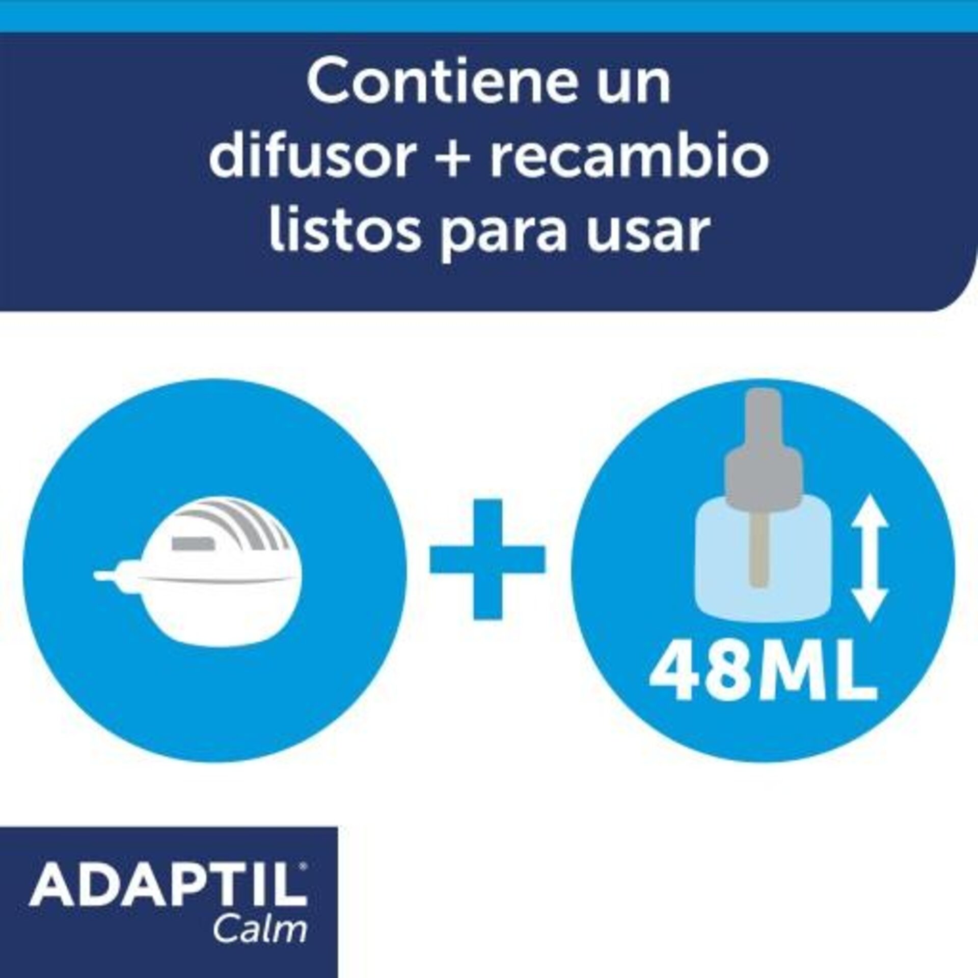 Adaptil Calm Difusor Eléctrico+ Recambio Antiestrés 48ML - 5