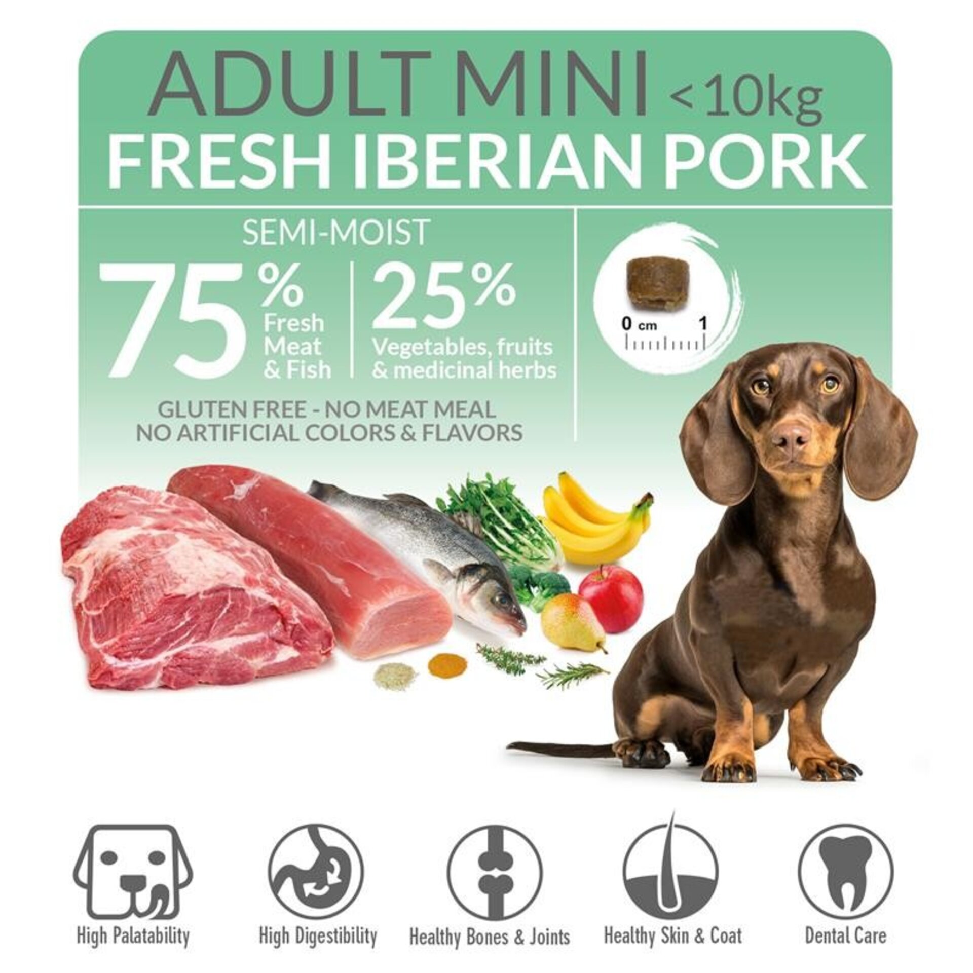 Arquivet Pienso Fresh MINI de Cerdo Ibérico Fresco para Perros de Raza Pequeña - 4