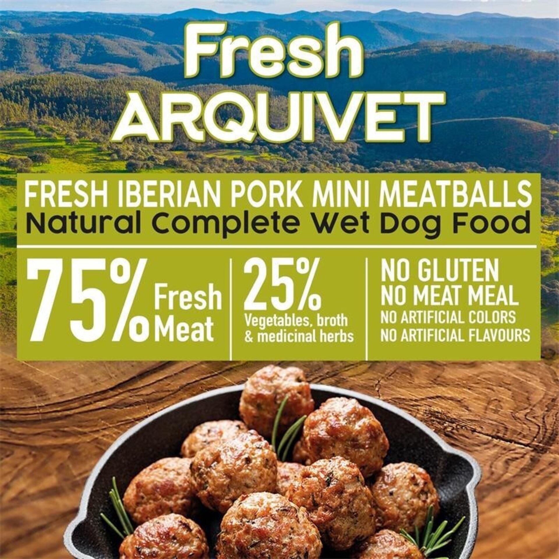 Mini albóndigas de cerdo ibérico, calabaza y judías verdes - 2