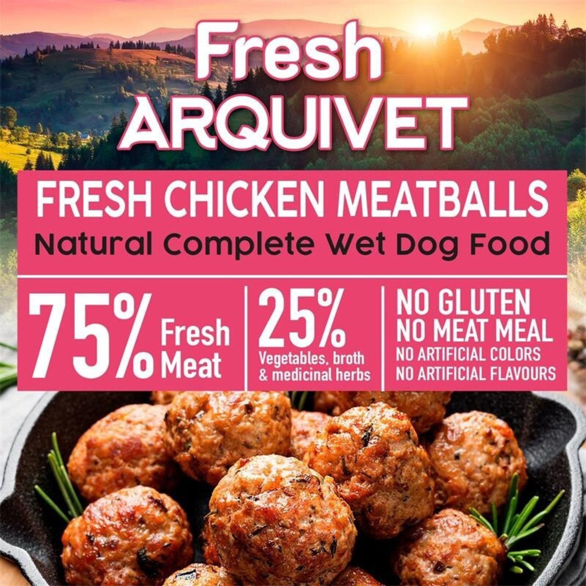 Fresh Chicken Meatballs / Albóndigas con pollo, zanahoria y guisantes - 2