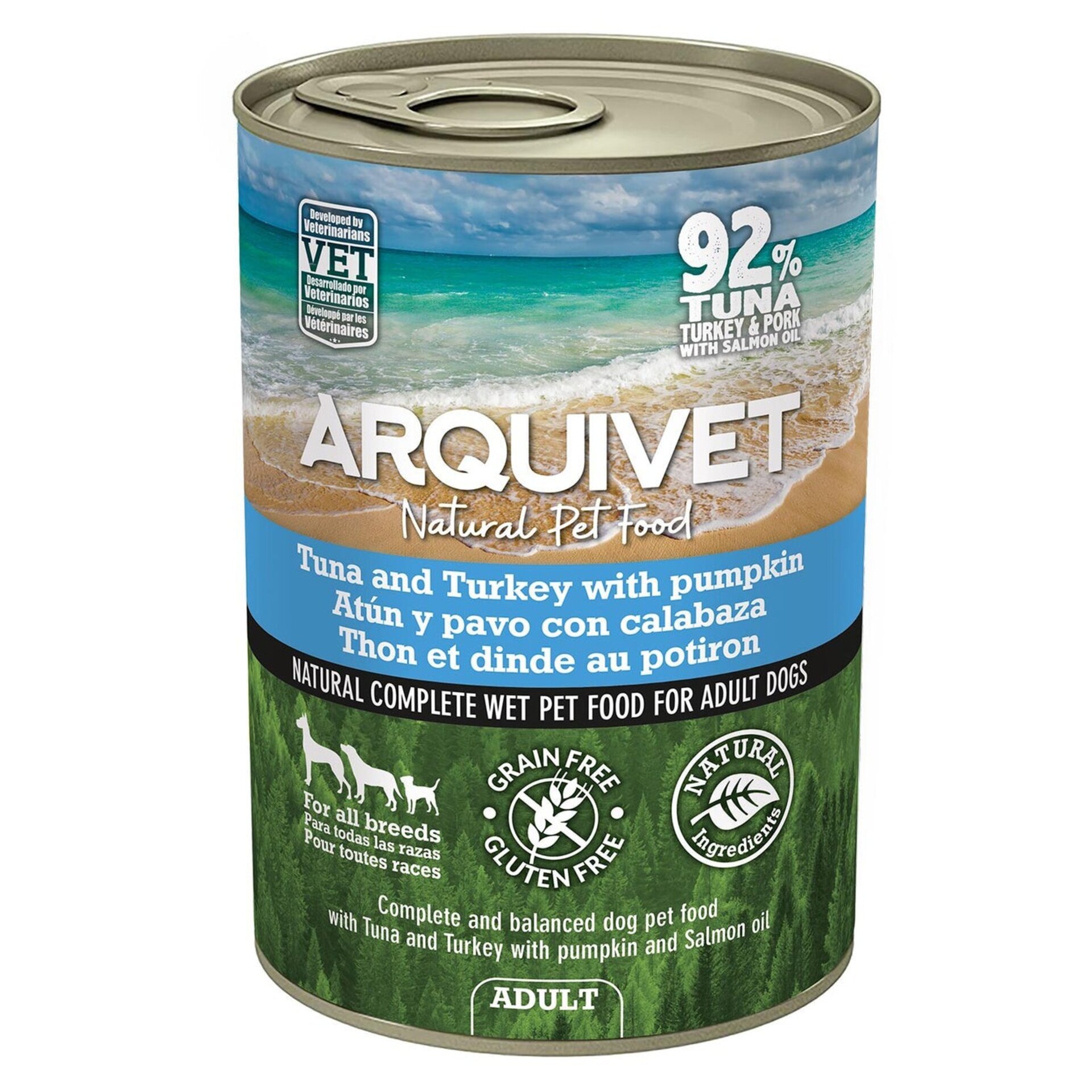 Arquivet Paté de Atún y Pavo con calabaza - 1