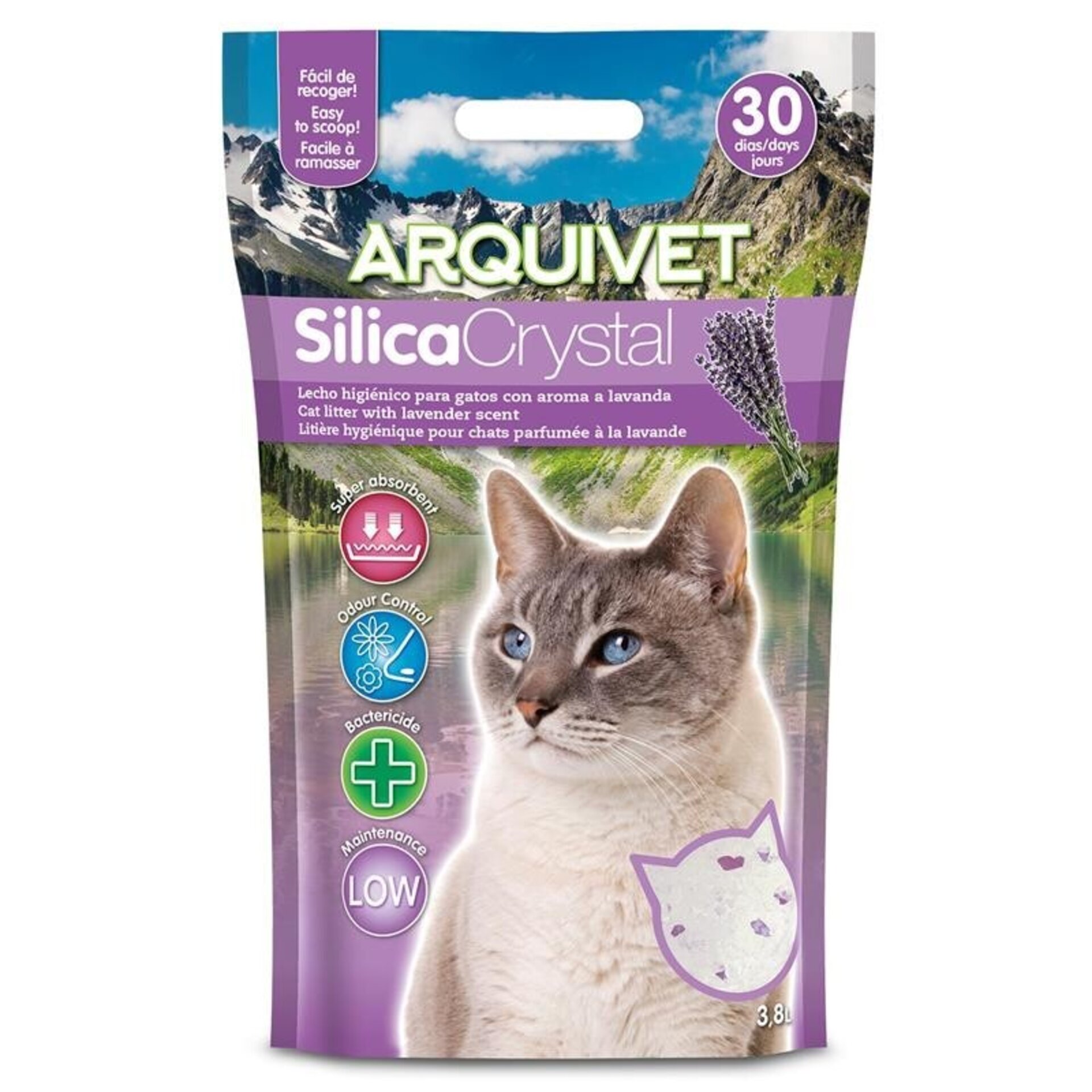 Silica Crystal aroma lavanda 3,8 L - 1