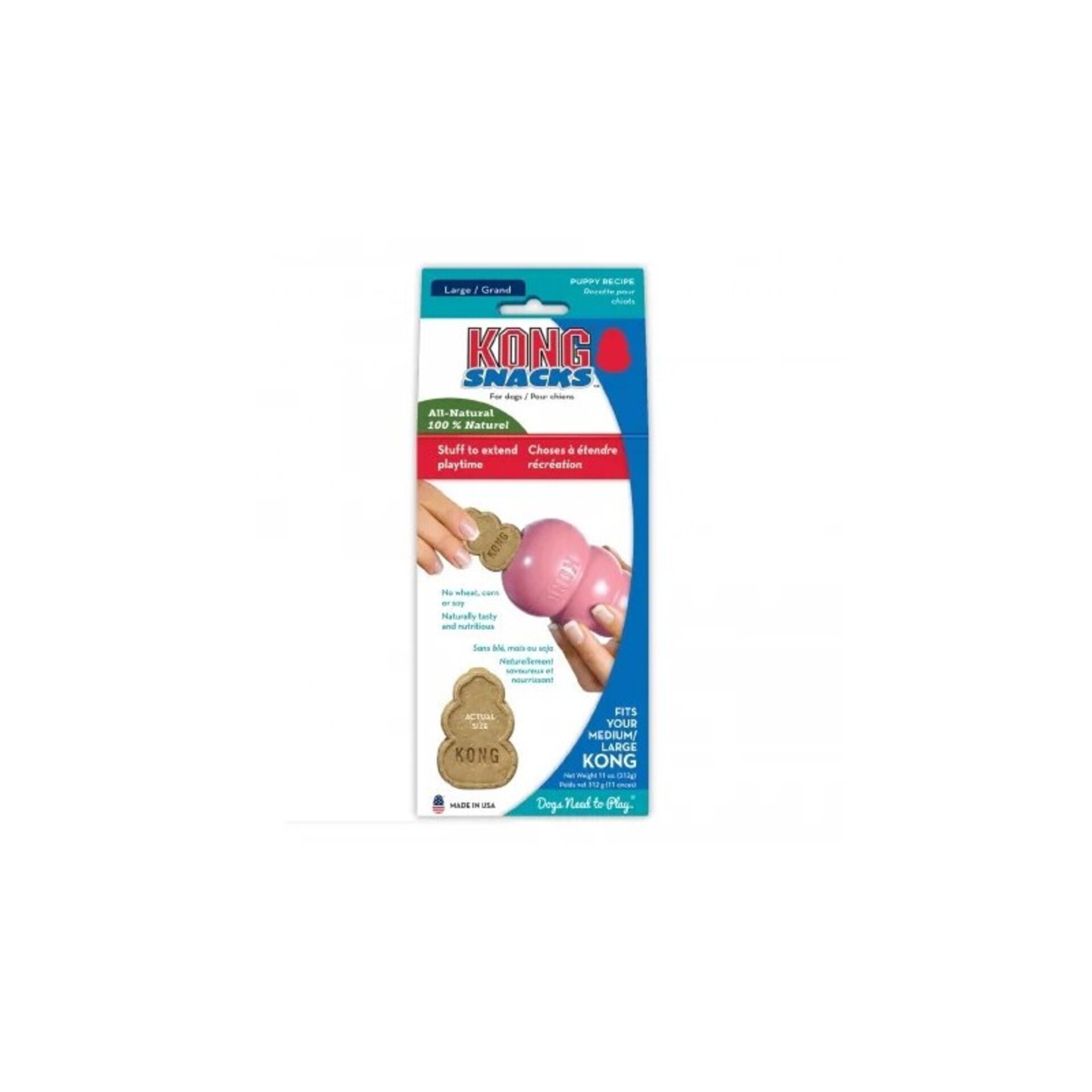 Snacks Kong Classic Para Cachorros - 1