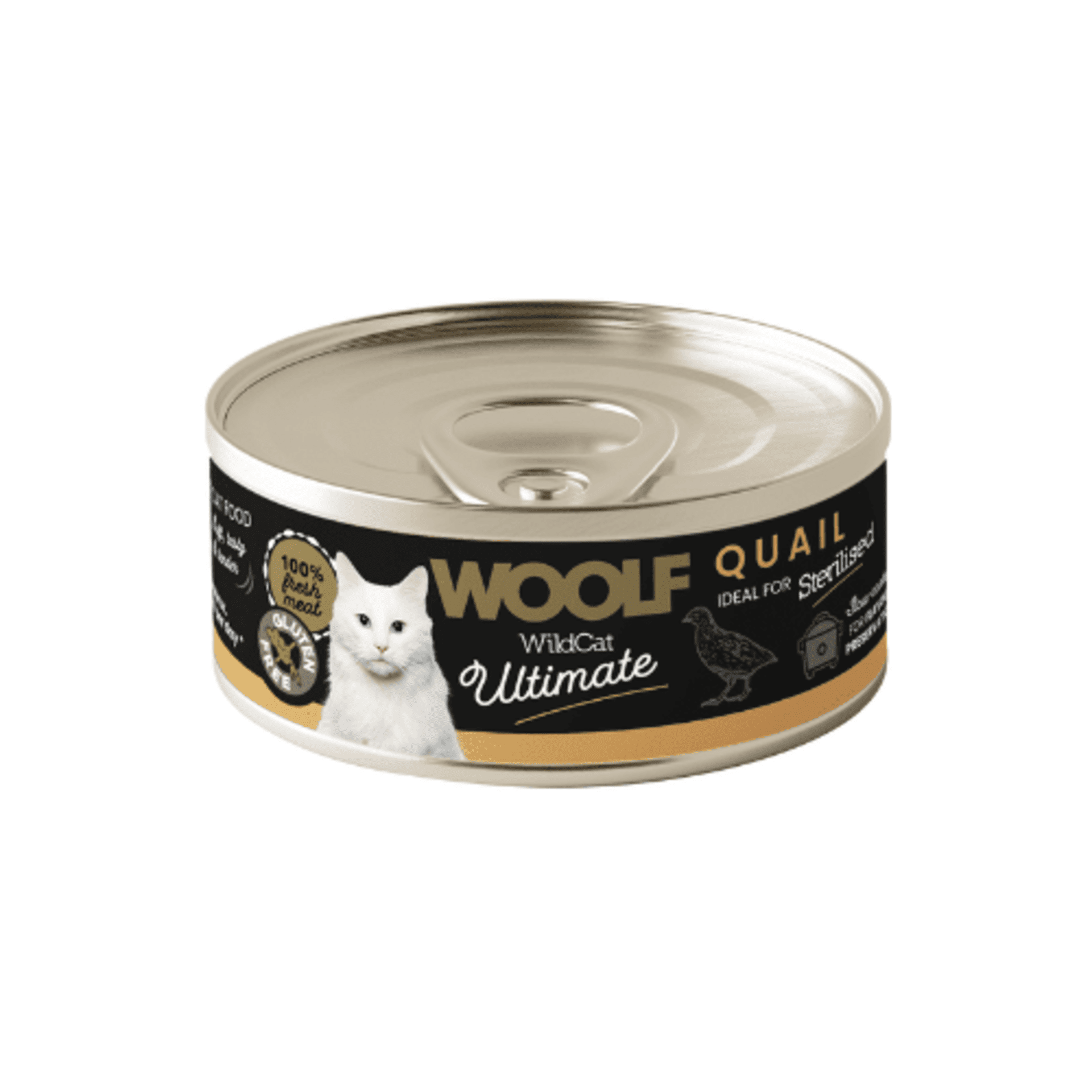 Latas de Codorniz para gatos Esterilizados 85gr - 1