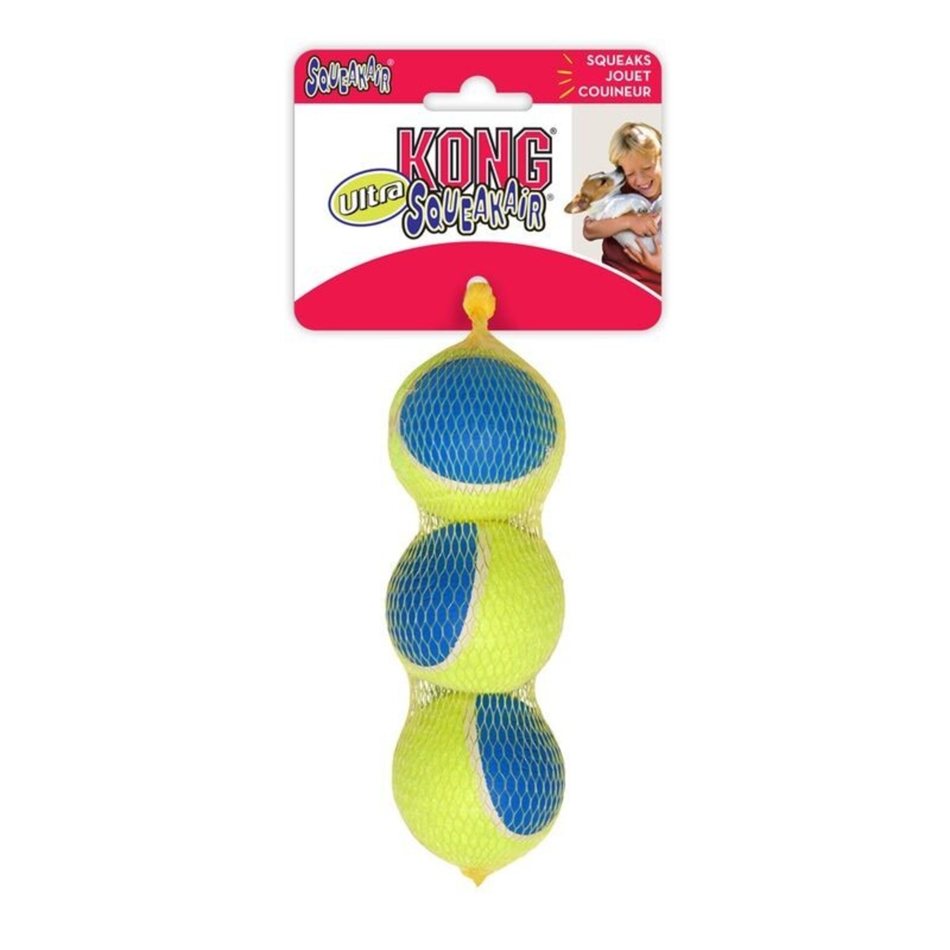 KONG Ultra Squeaker Ball pelotas para perros - 1