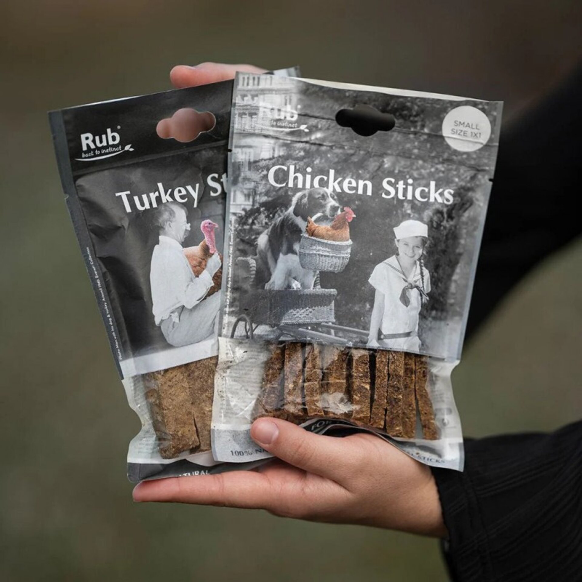 Premio Rub Stick Dental de Pollo para Perros 100g - Small Size 1x1 - 2