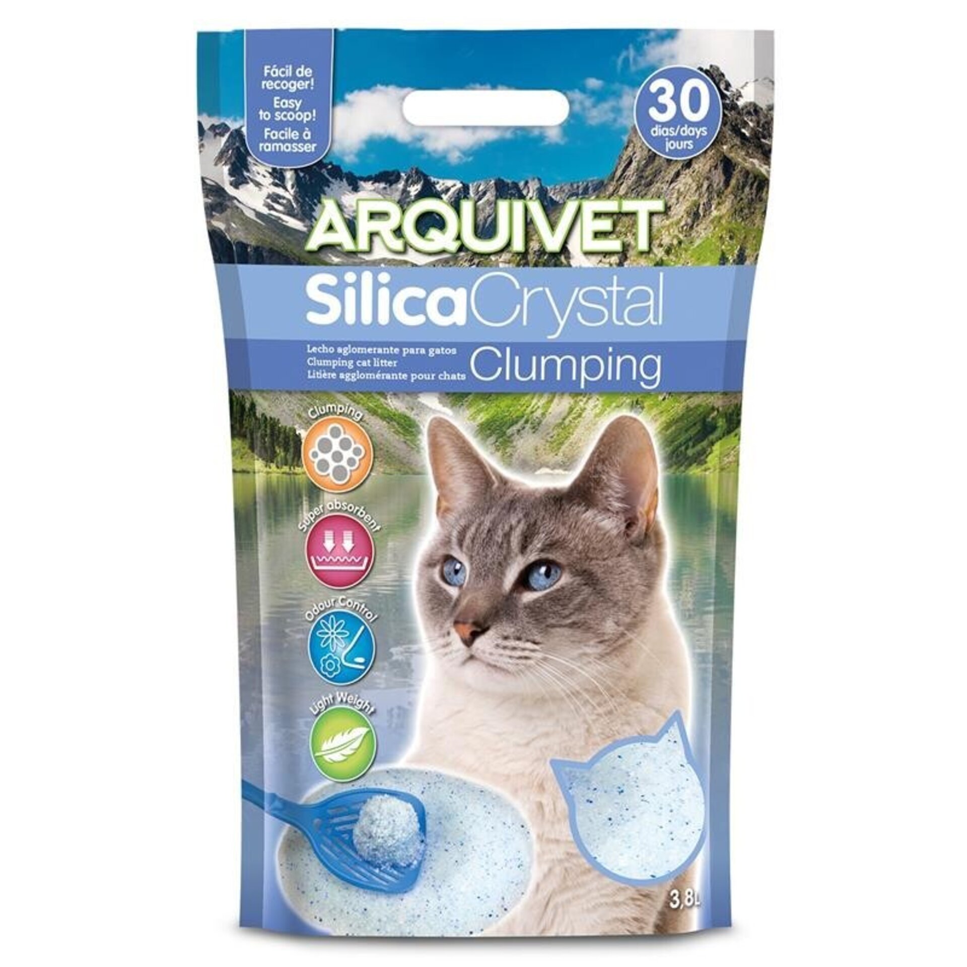 Silica Crystal Clumping 3,8 L - 1