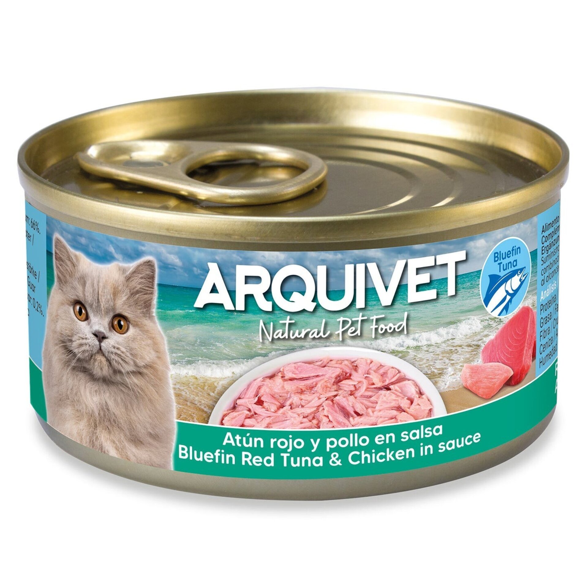 Arquivet Atún rojo y pollo en salsa - Mini Fillets - 1