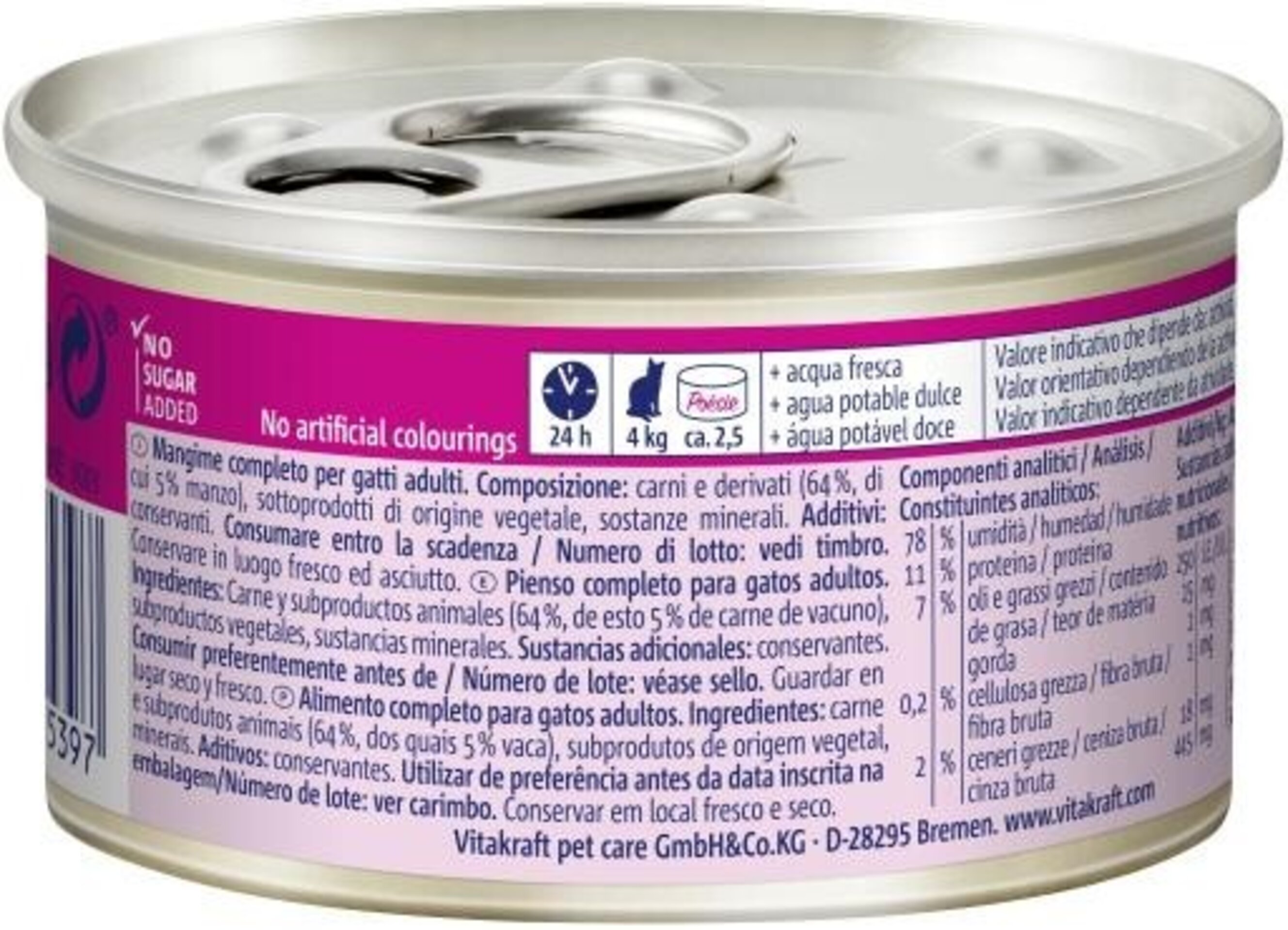 Vitakraft Poésie Mousse de ternera 85gr - 3