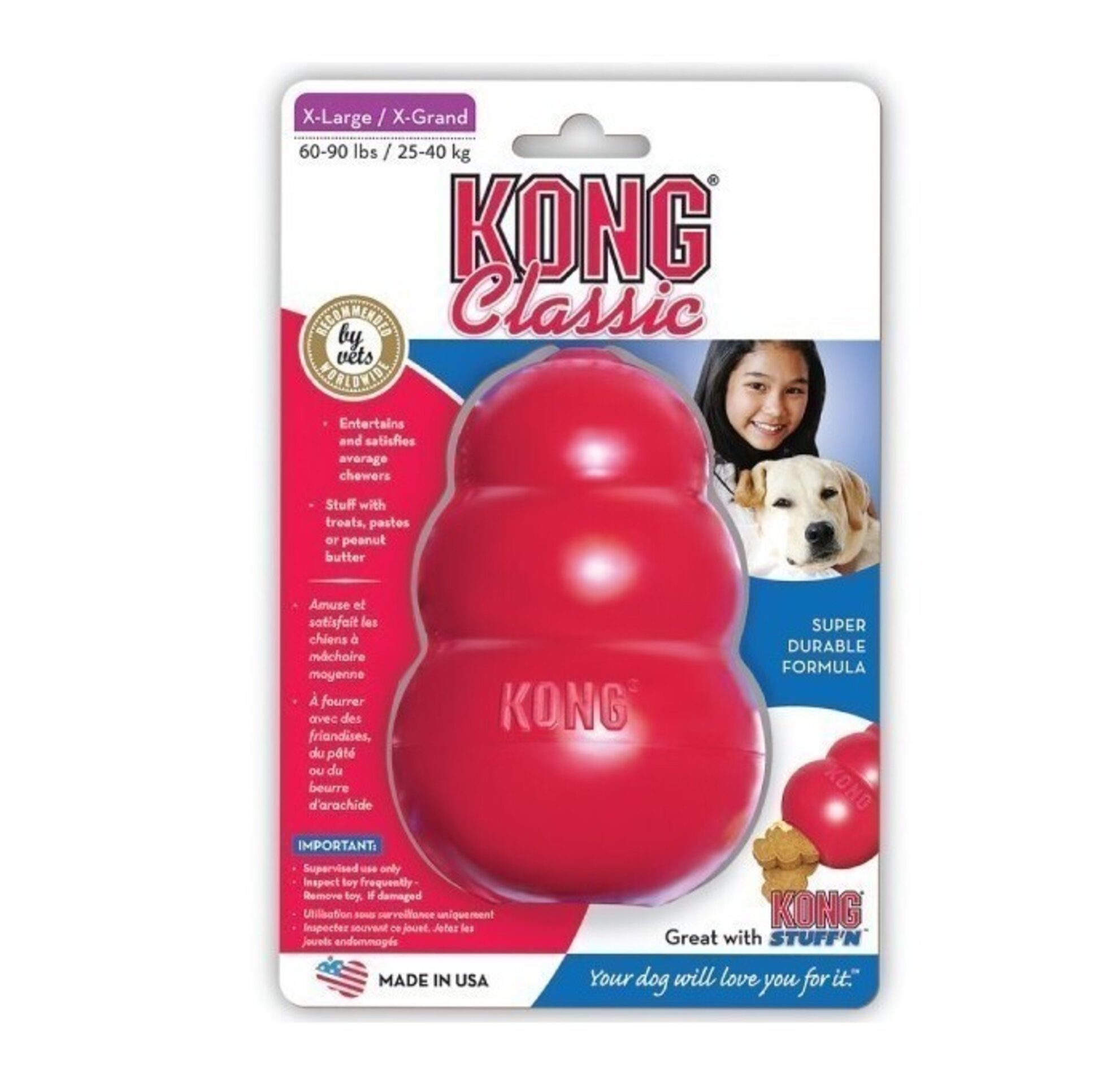 KONG Classic original rojo - 2