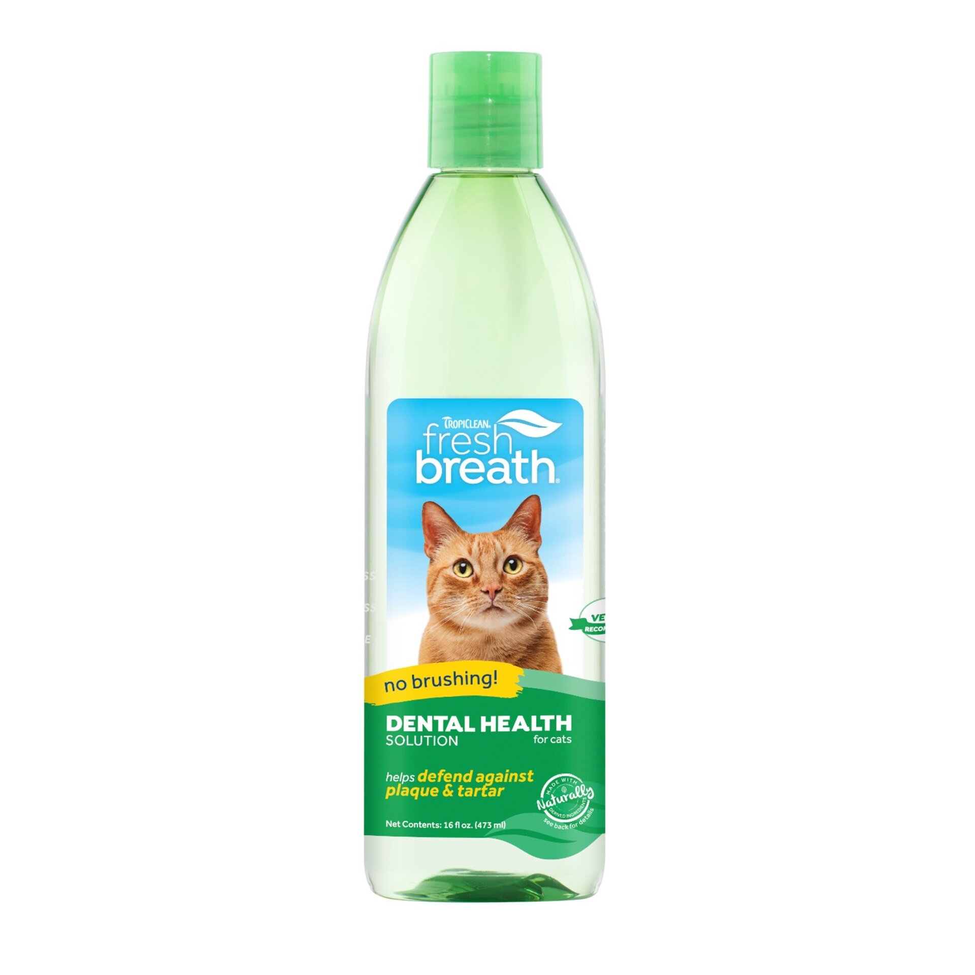Tropiclean solucion para la salud dental fresh breath 473ml - 1