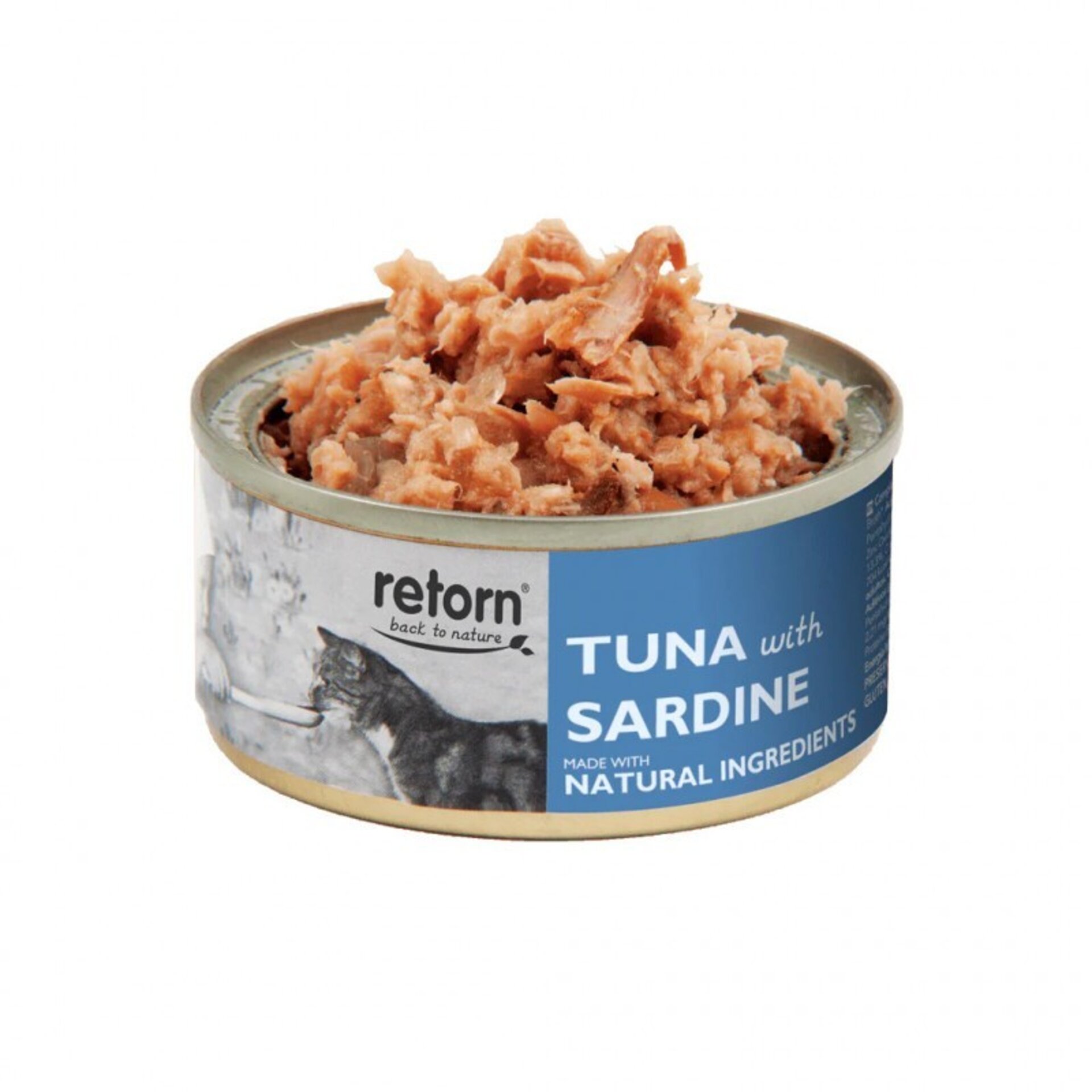 Comida Húmeda para Gatos de Atún con Sardina - 2