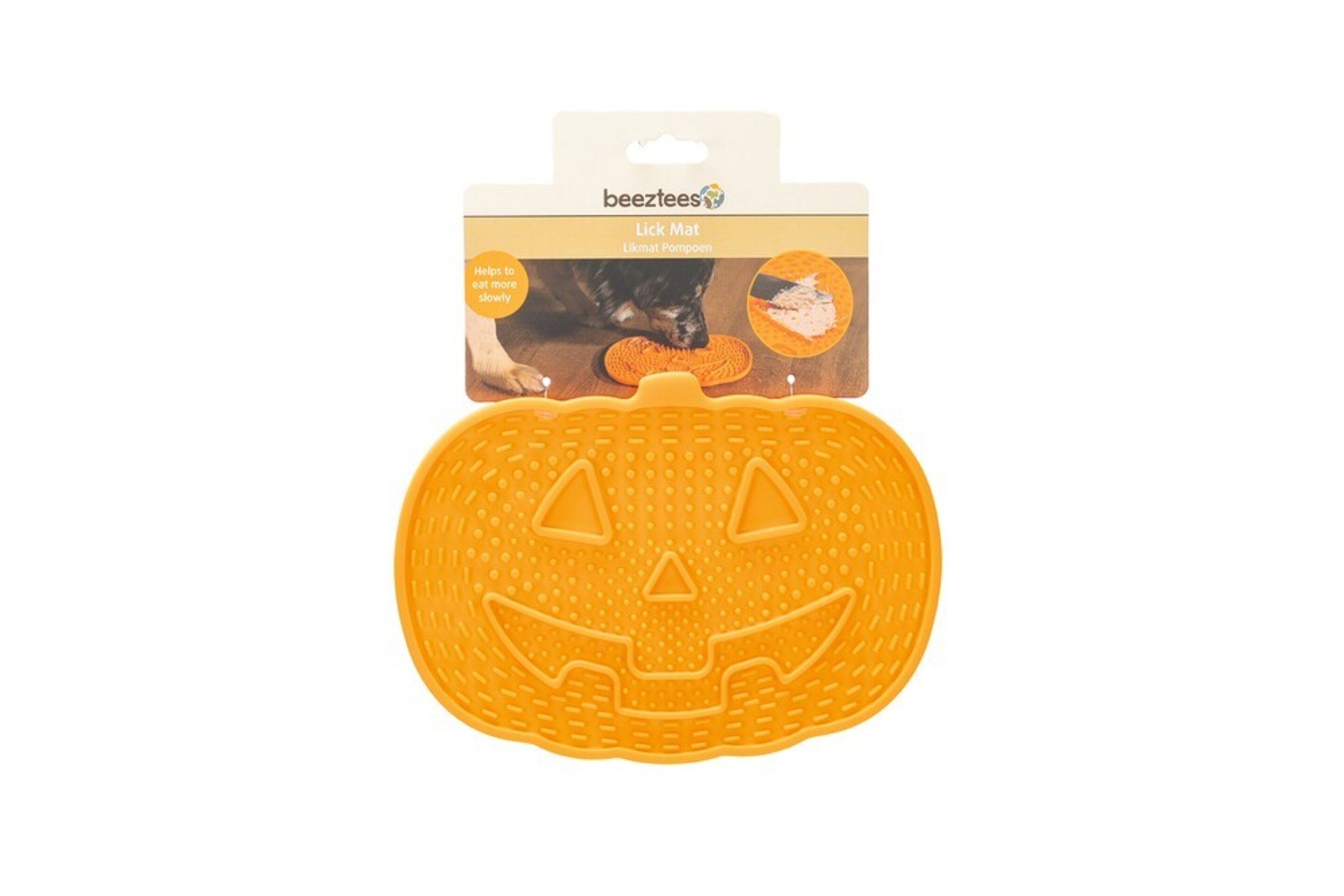 Beeztees halloween lick mat calabaza - 1