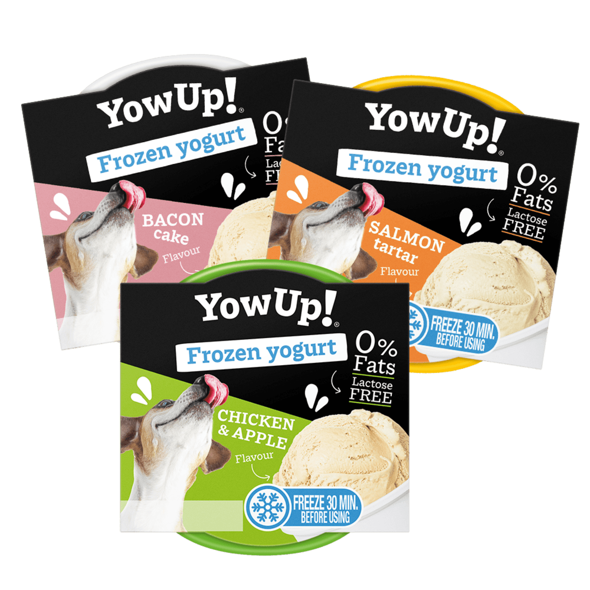 Yowup Yogurt Helado de Pastel de Bacon para Perros - 2