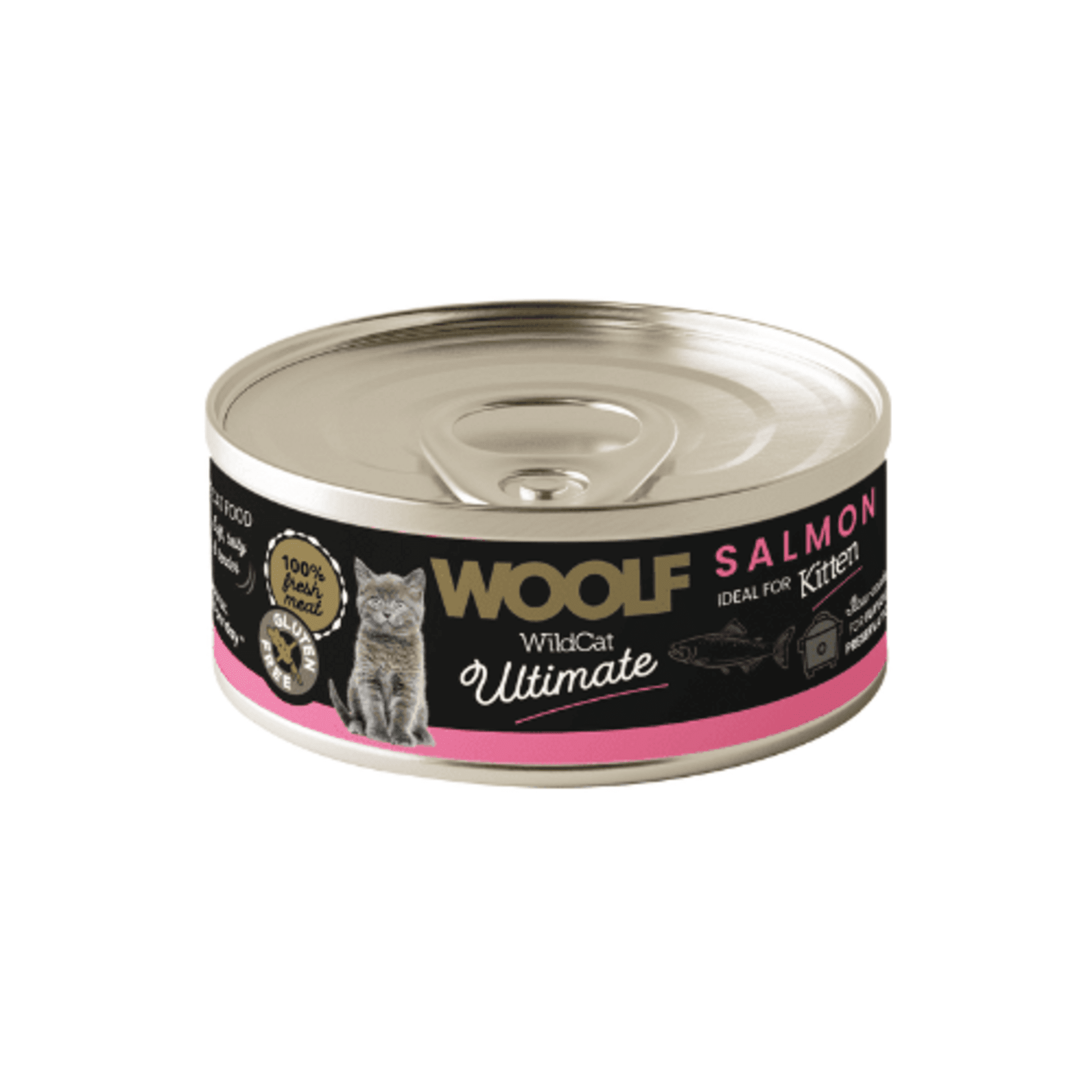 Latas de Salmón Kitten 85gr - 1
