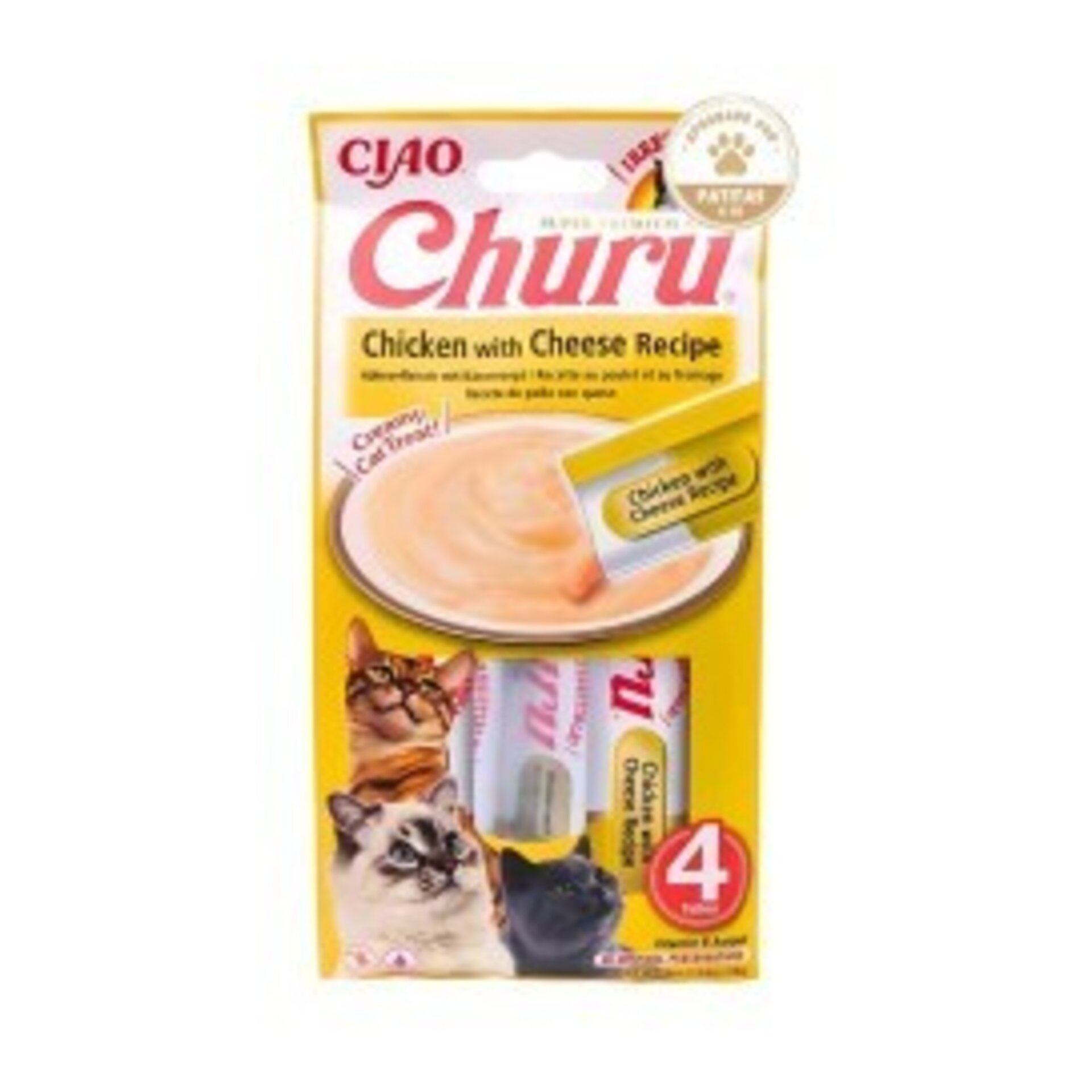 Churu Pollo & Queso (4×14 g) - 3