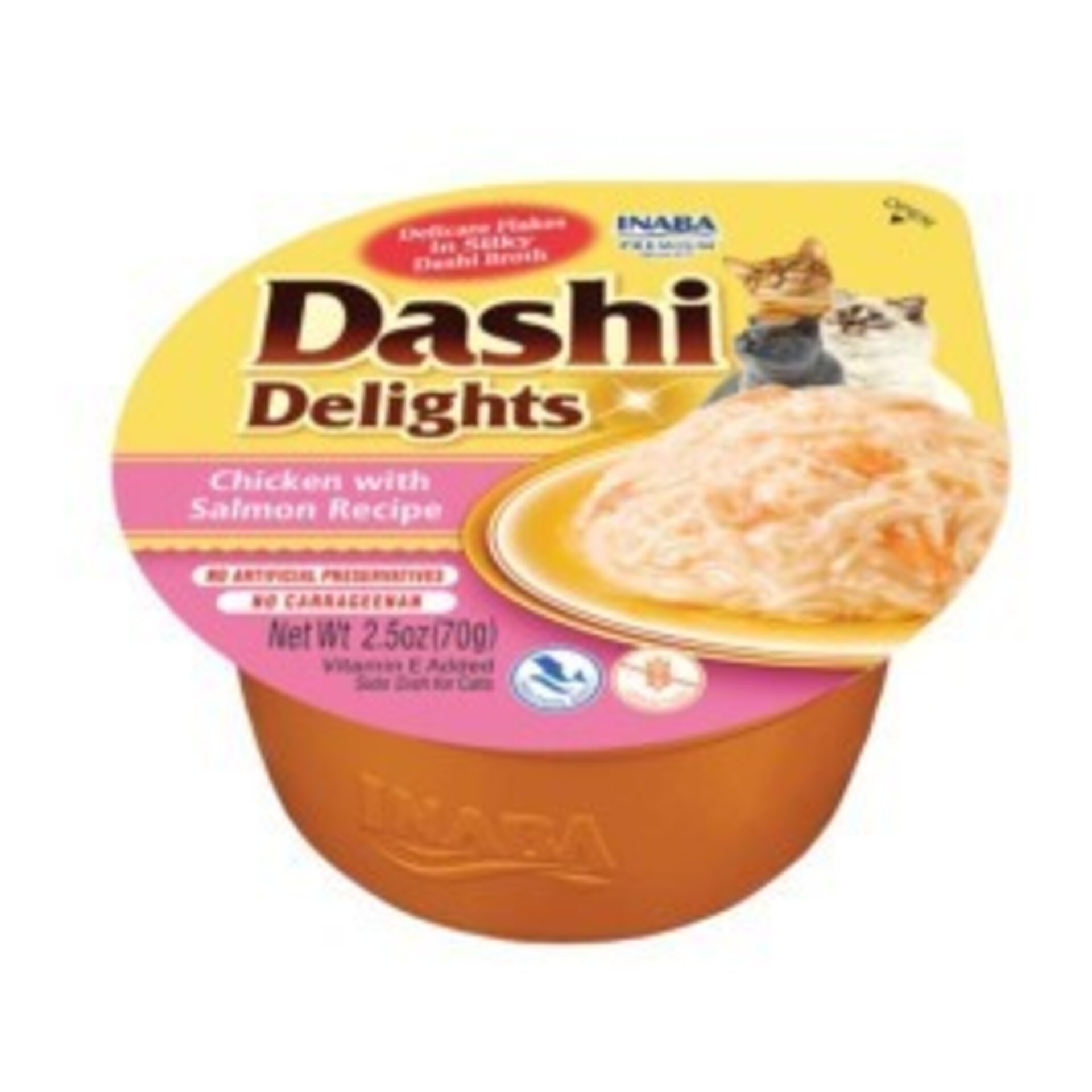 Inaba Dashi Delight Pollo con Salmón para Gatos - 1