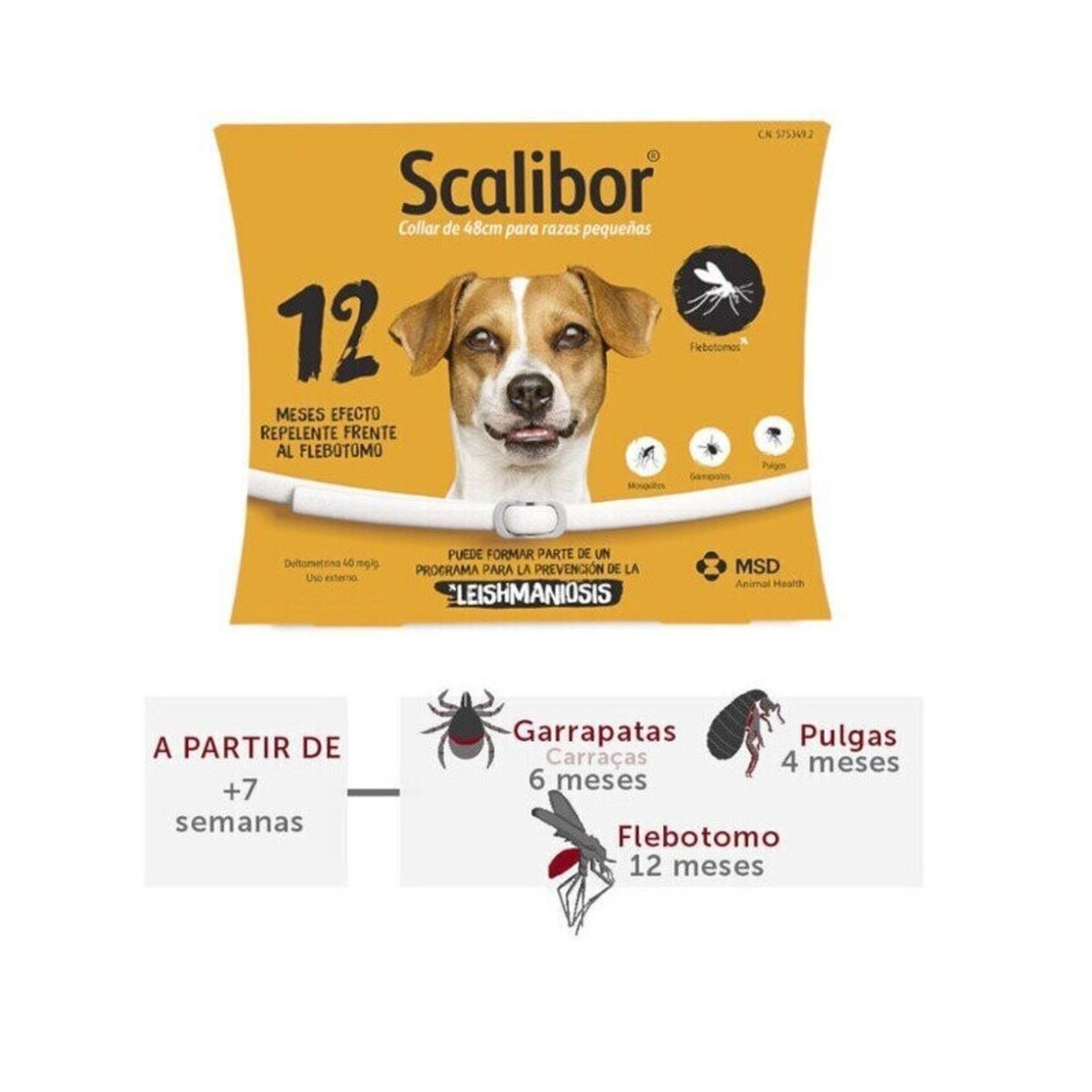 Scalibor 48cm Duración 12 meses - 2