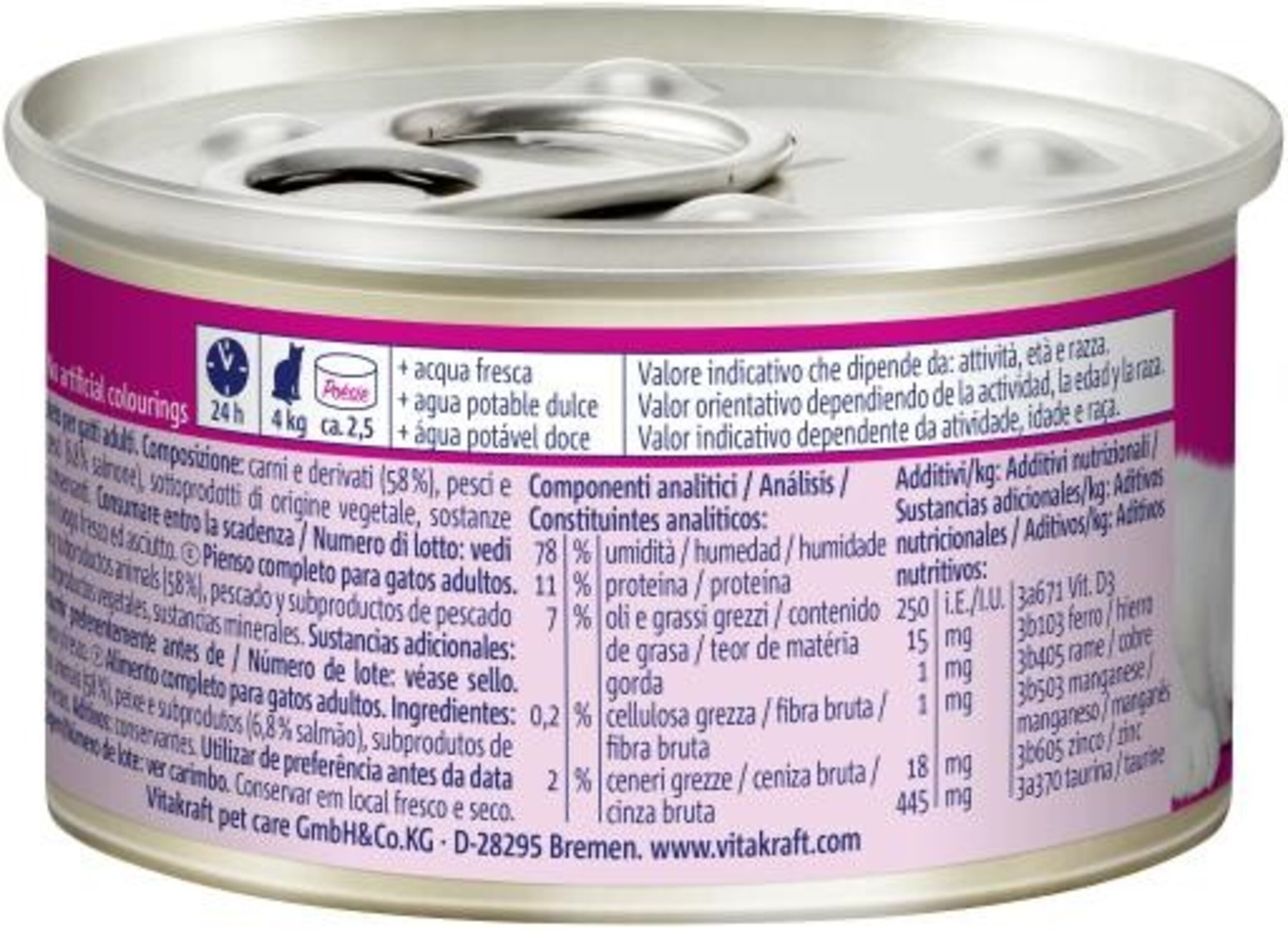 Vitakraft Poésie Mousse de salmón 85gr - 2