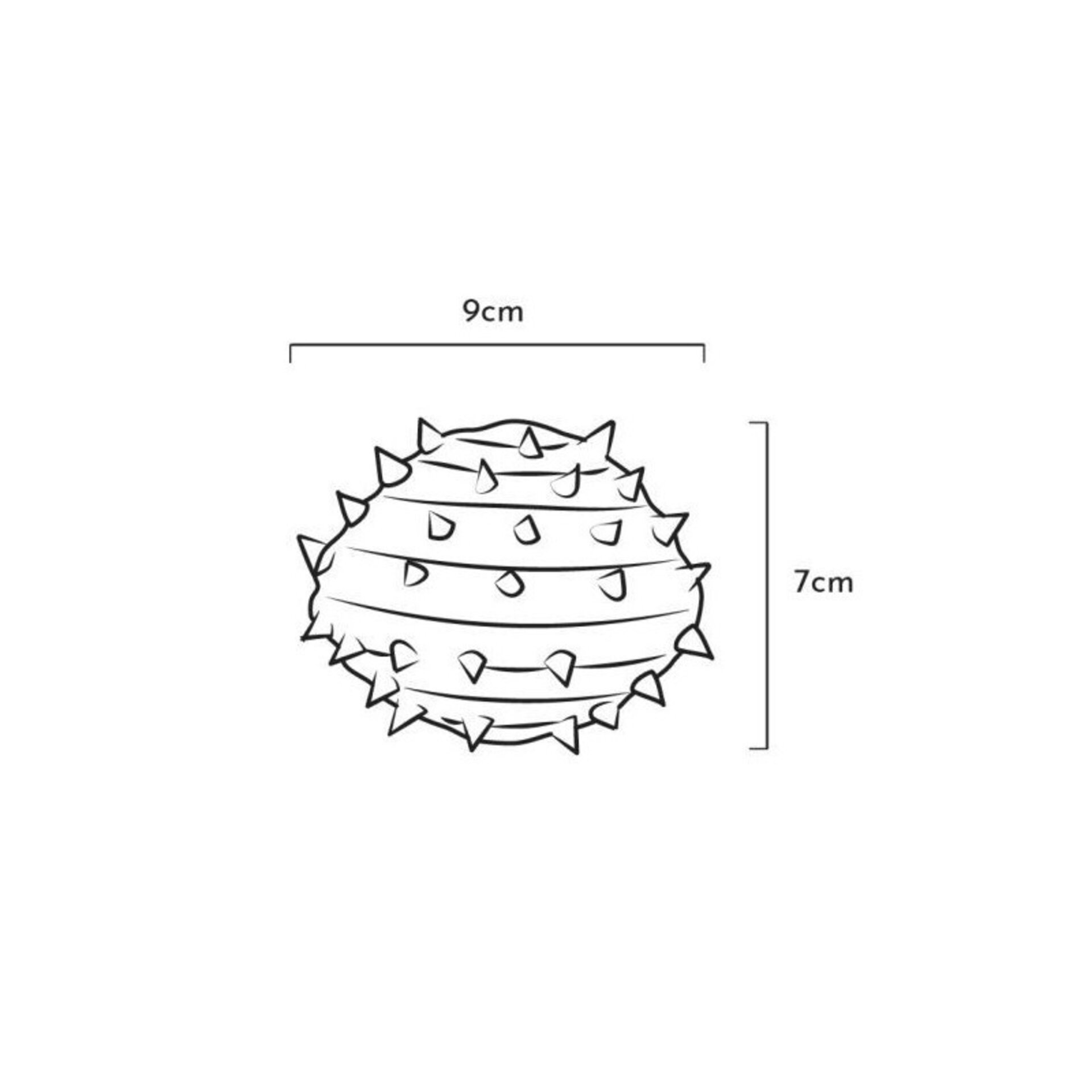 Juguete para perros Retorn Rub Spike Ball - 2