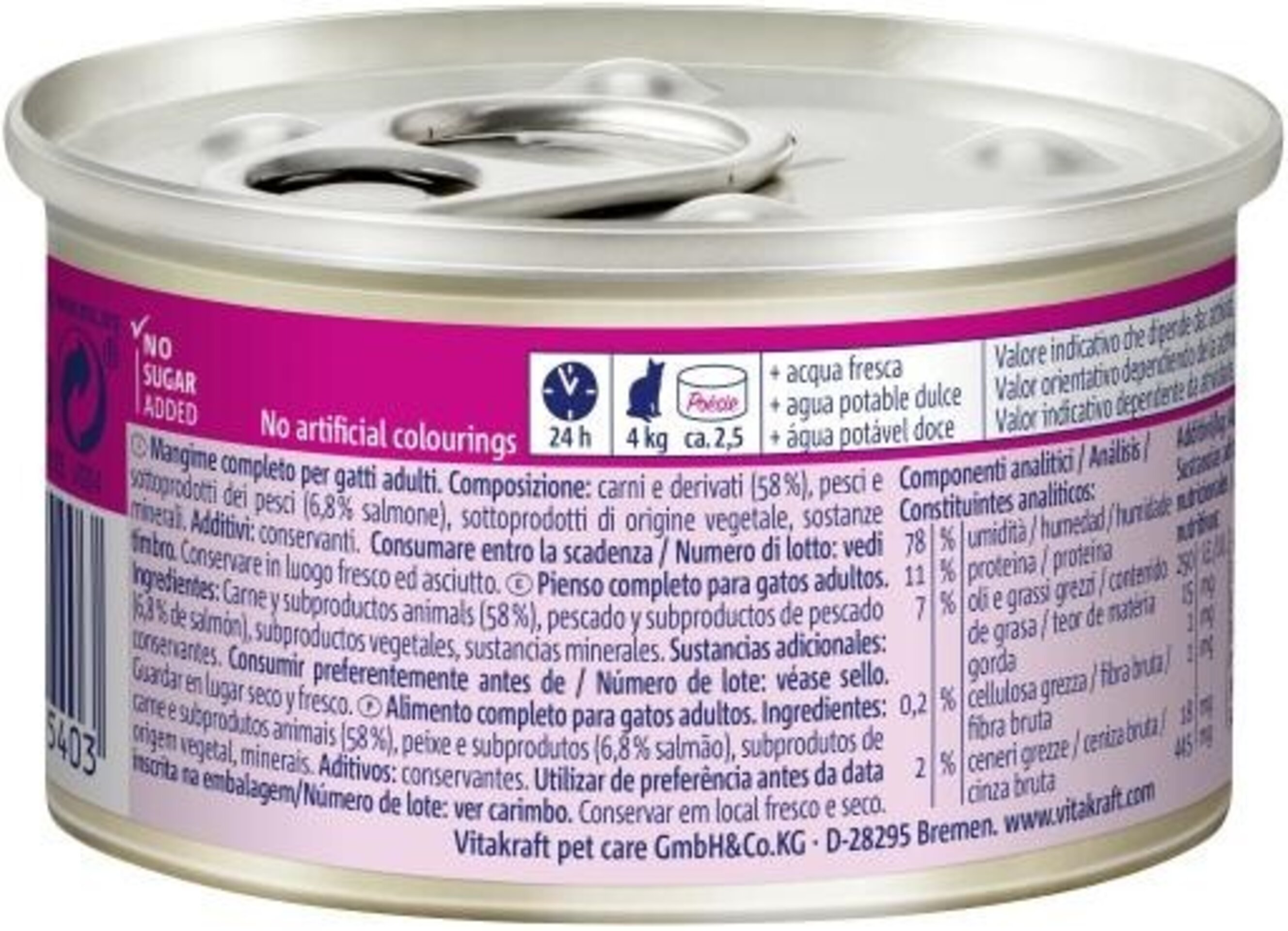 Vitakraft Poésie Mousse de salmón 85gr - 3