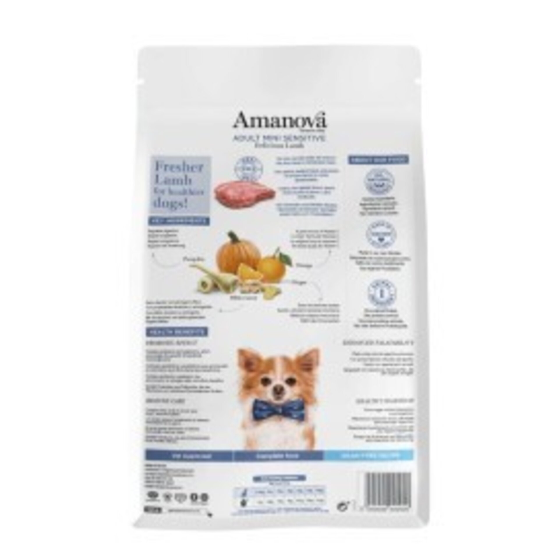 Pienso Amanova Mini Sensitive con Cordero Fresco - 2