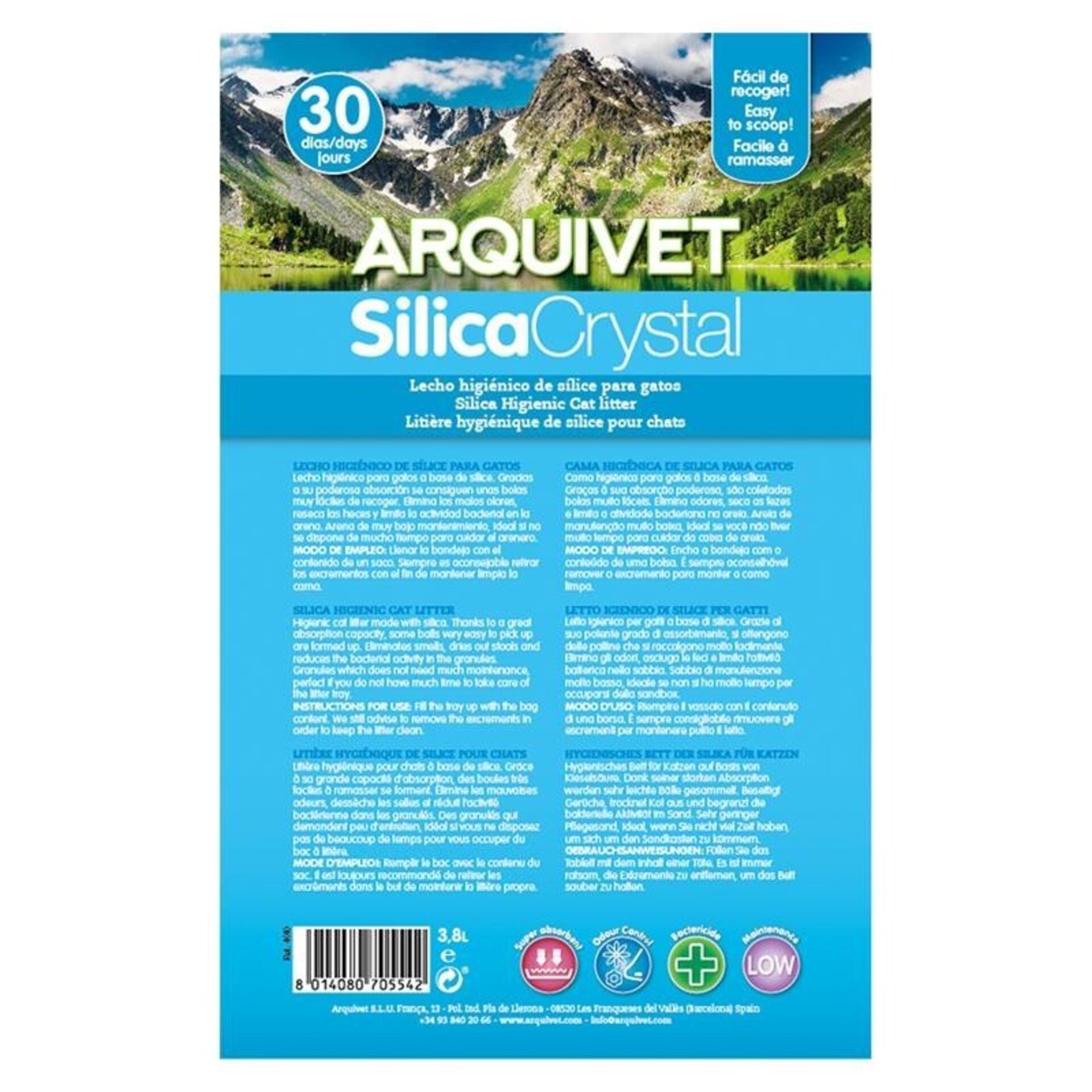 Silica Crystal 3,8 L - 4