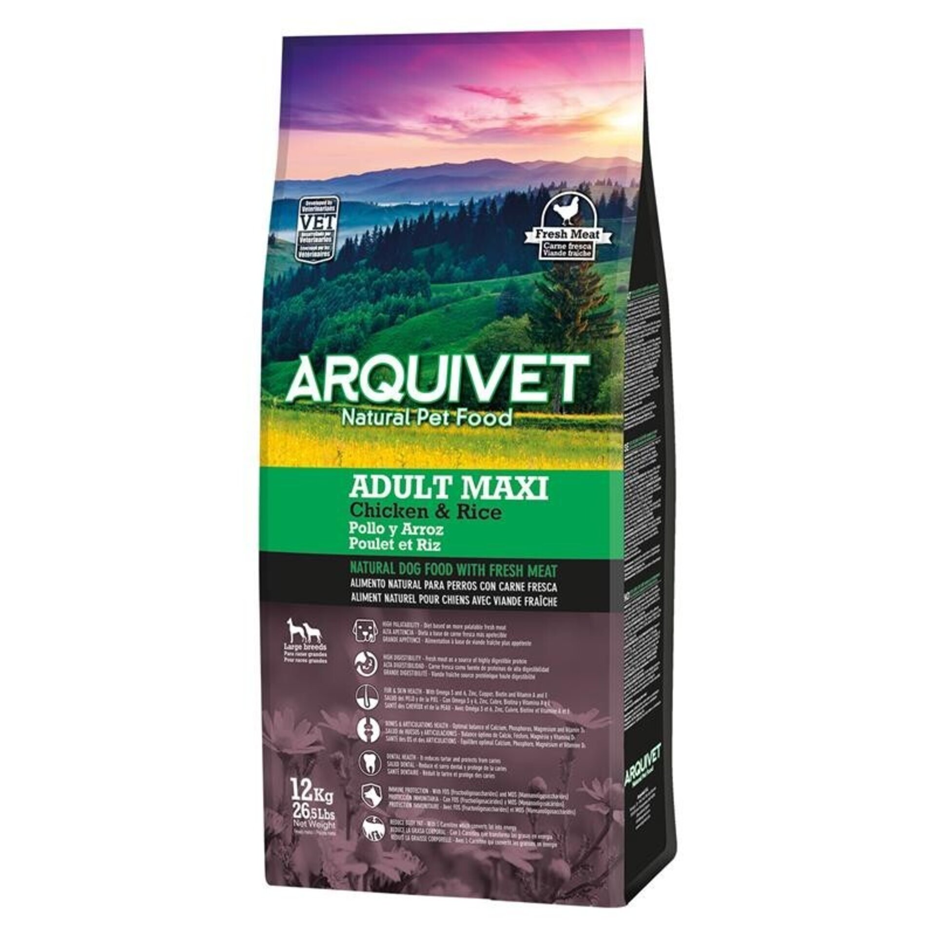 Adult Maxi / Pollo y arroz - Arquivet - 6