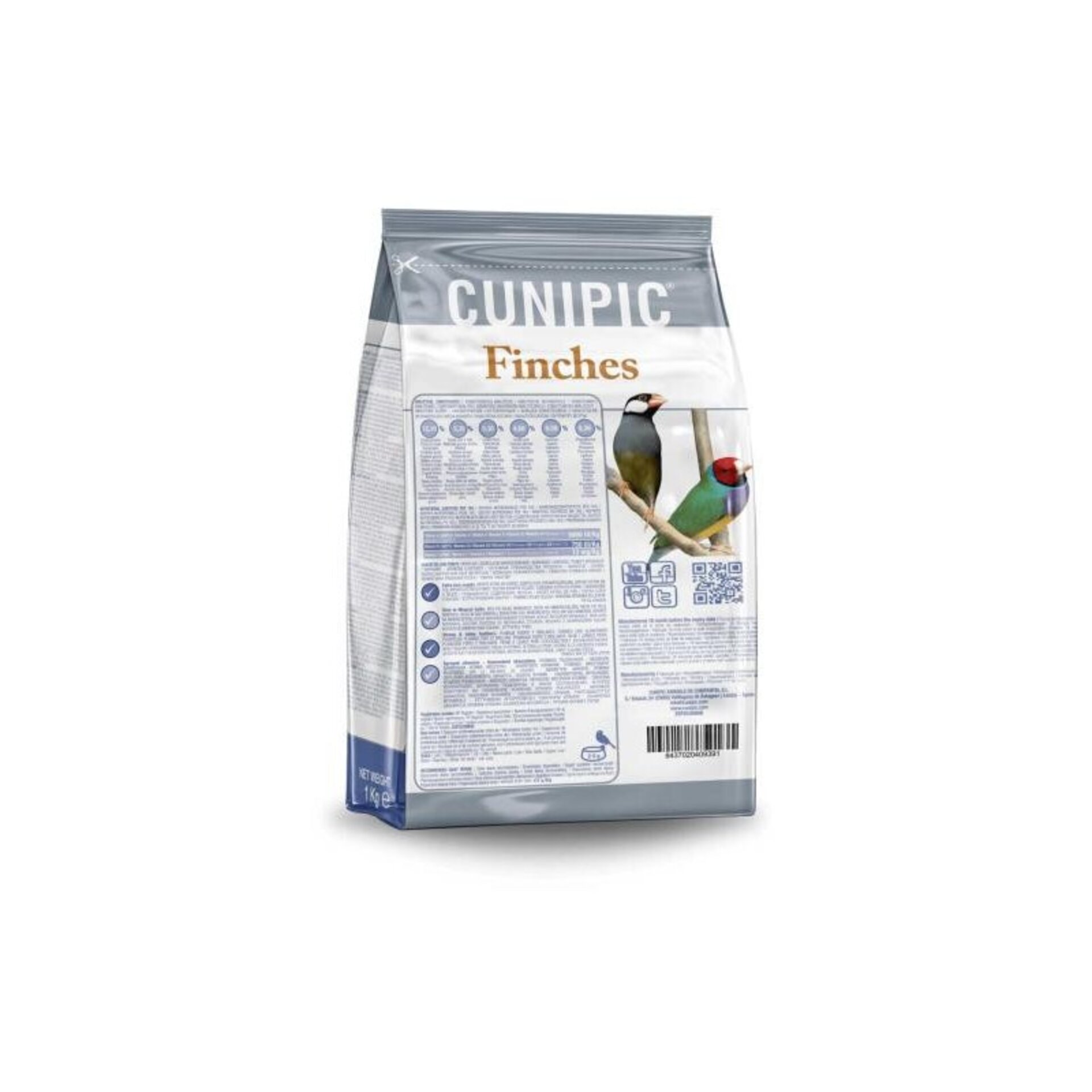 Cunipic Alimento Completo para Pájaros Tropicales - 2