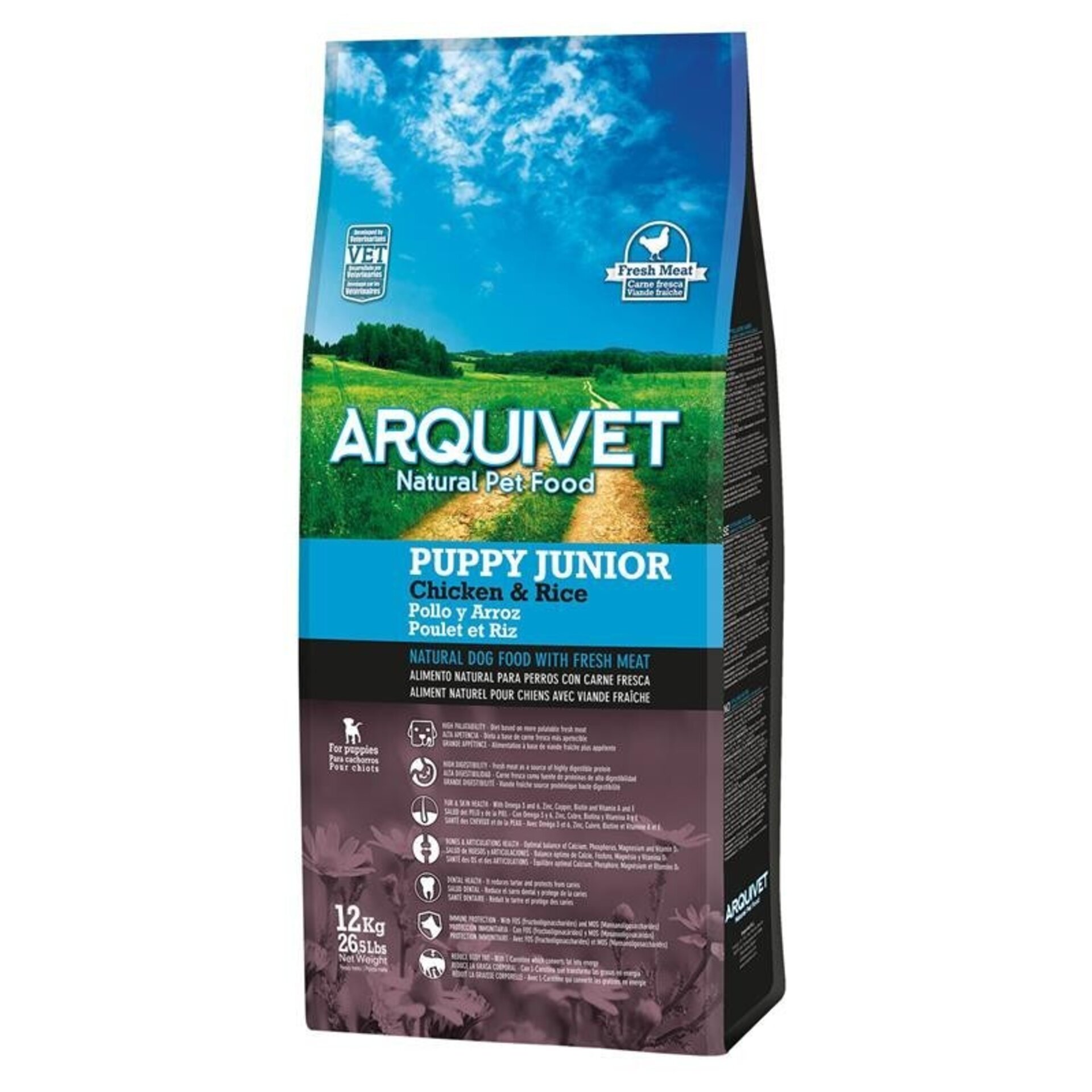 Puppy Junior / Pollo y arroz - Arquivet - 2