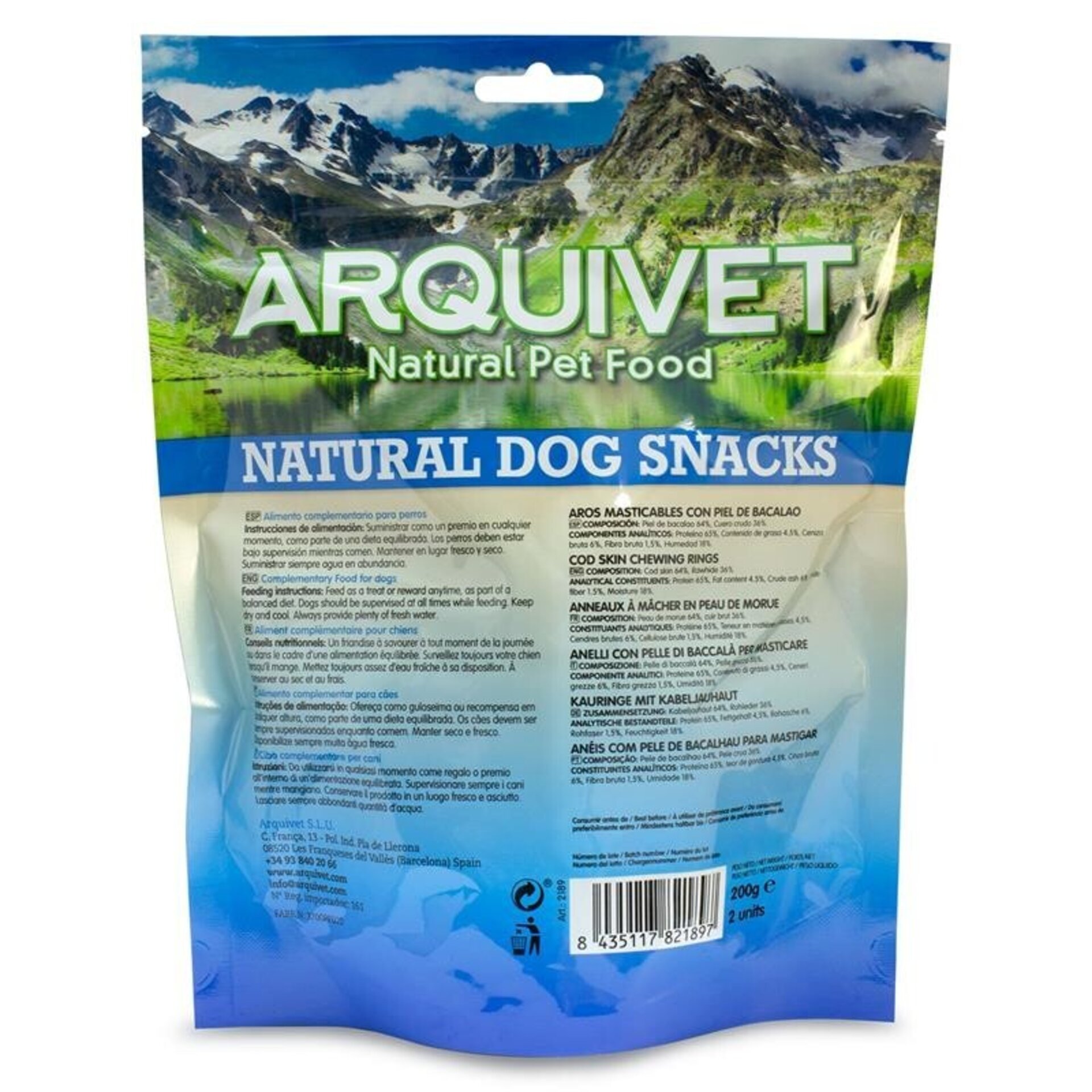 Aros masticables con Bacalao - bolsa 2 unidades - 4