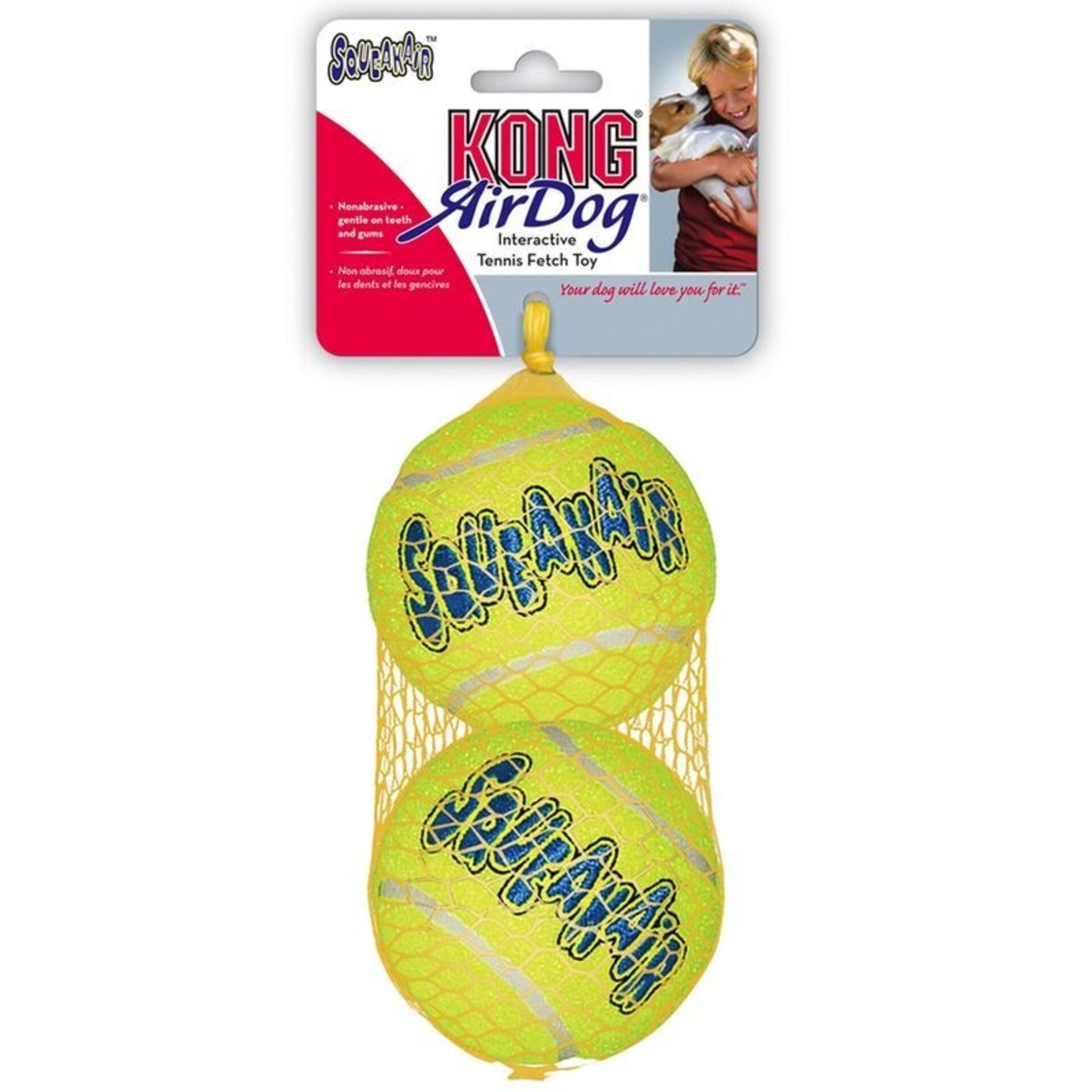 KONG AirDog Squeakair pelotas para perros - 3