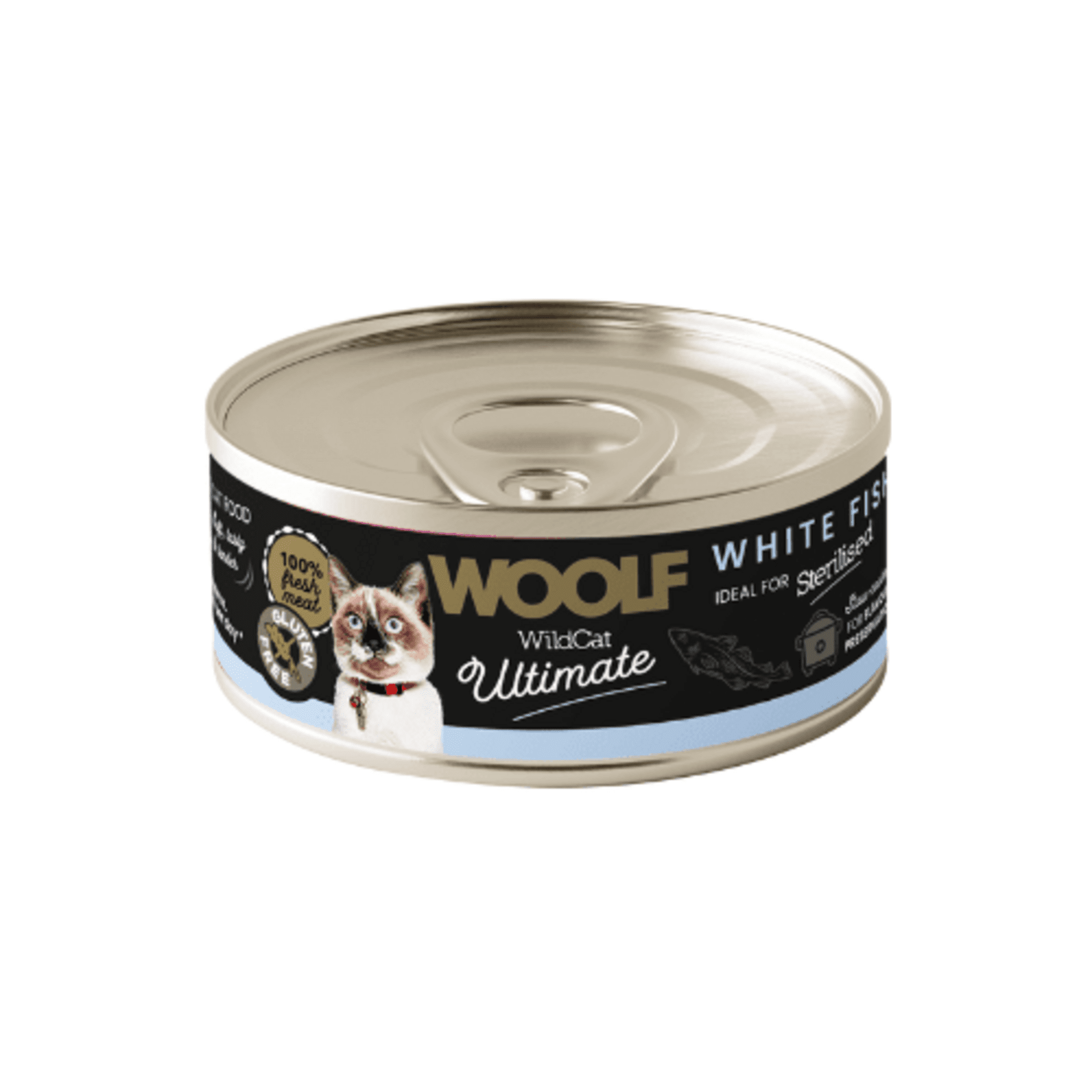 Latas de Pescado para gatos Esterilizados 85gr - 1