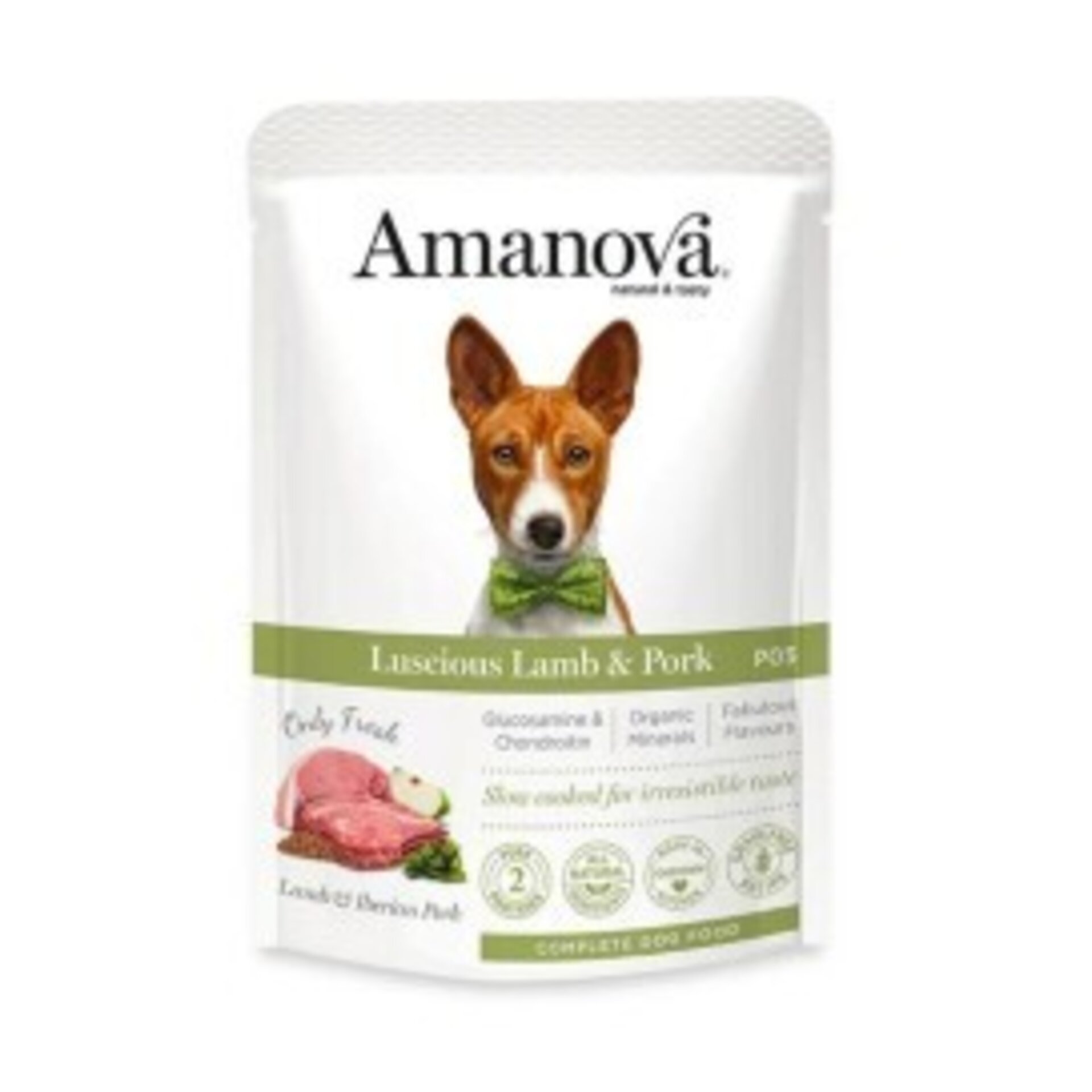 Amanova Alimento Húmedo Adult Cordero y Cerdo para Perro - 1