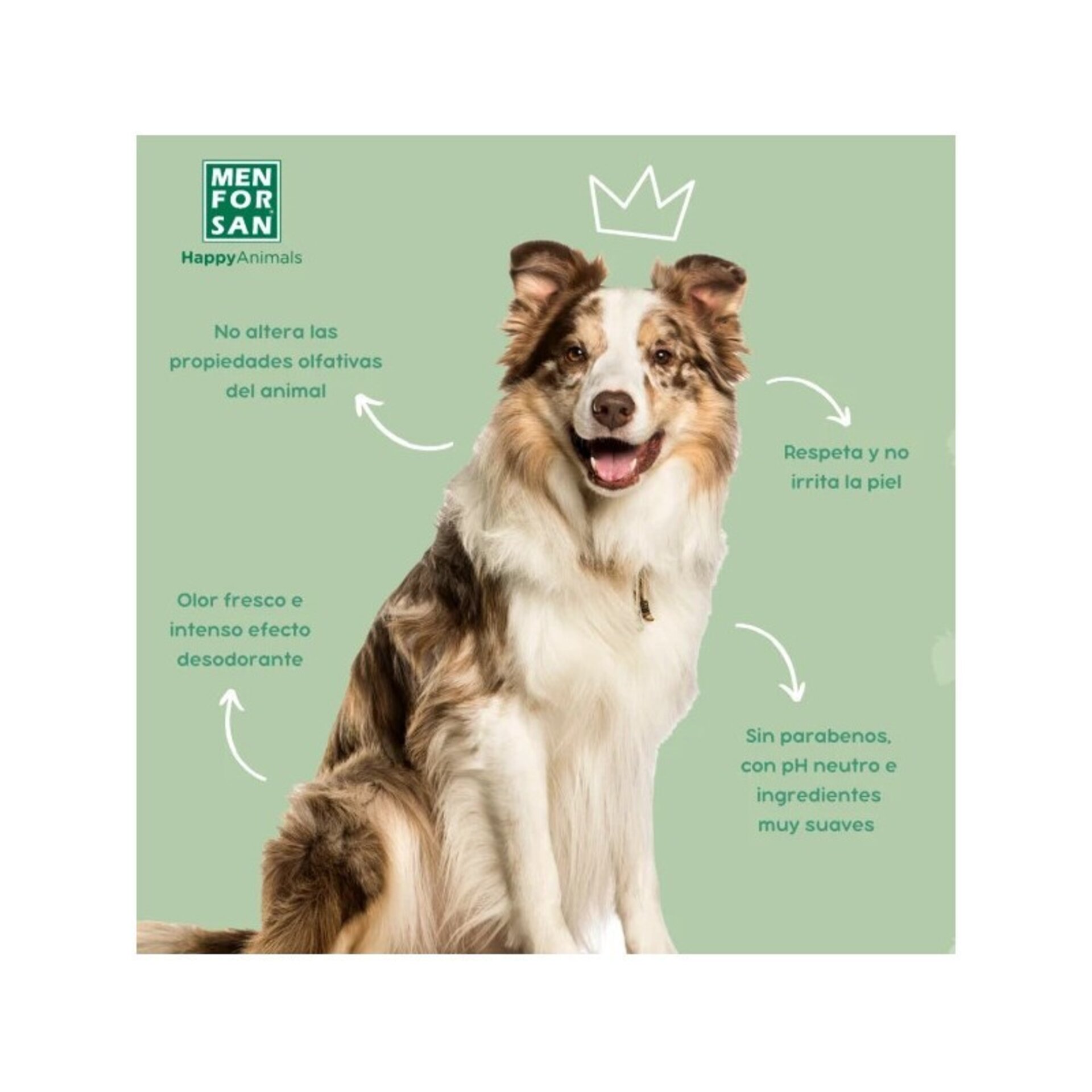Agua de colonia para perros frescor herbal 125ml - 3