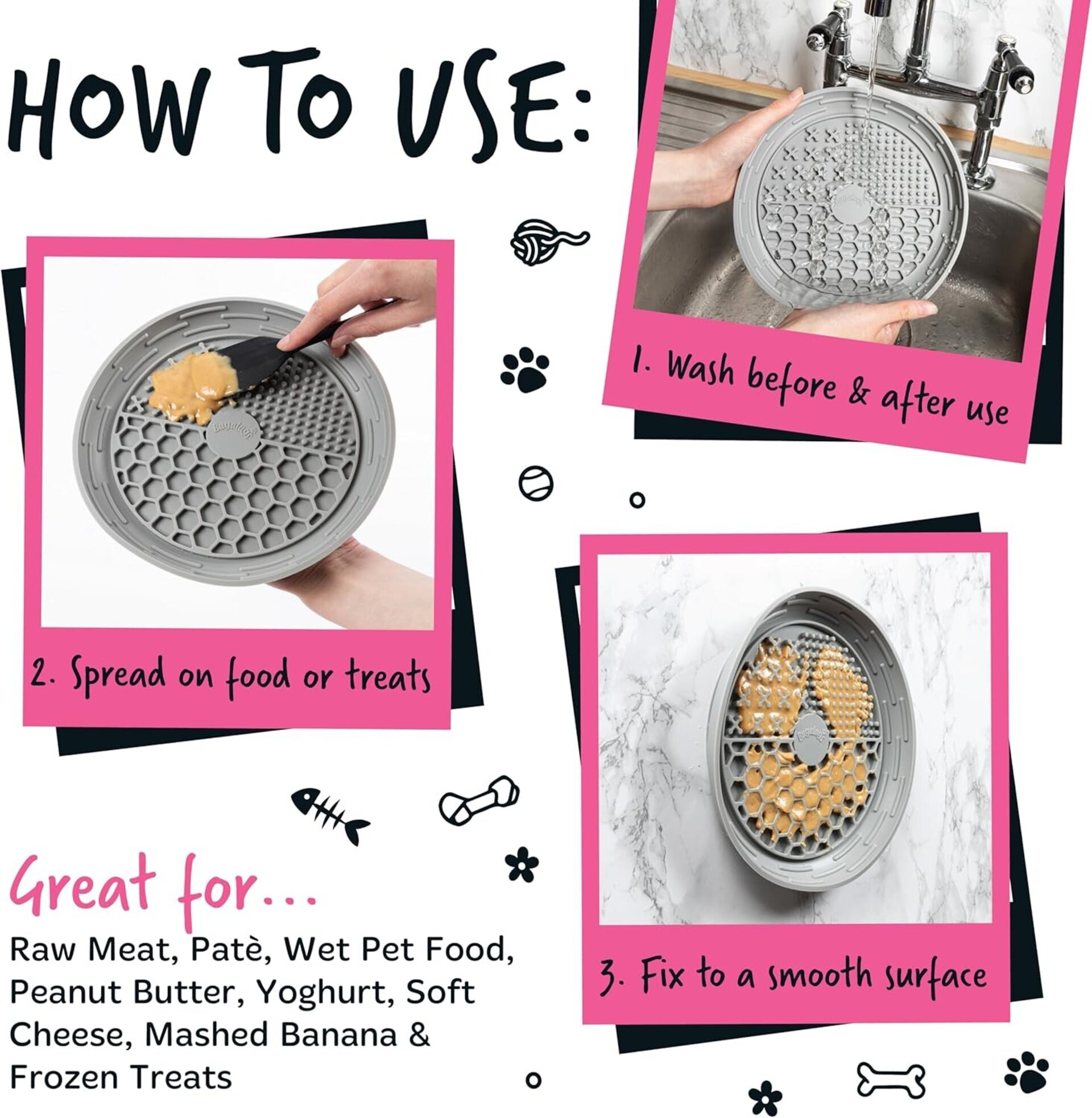 Bugalugs tapete para perros y gatos - 6