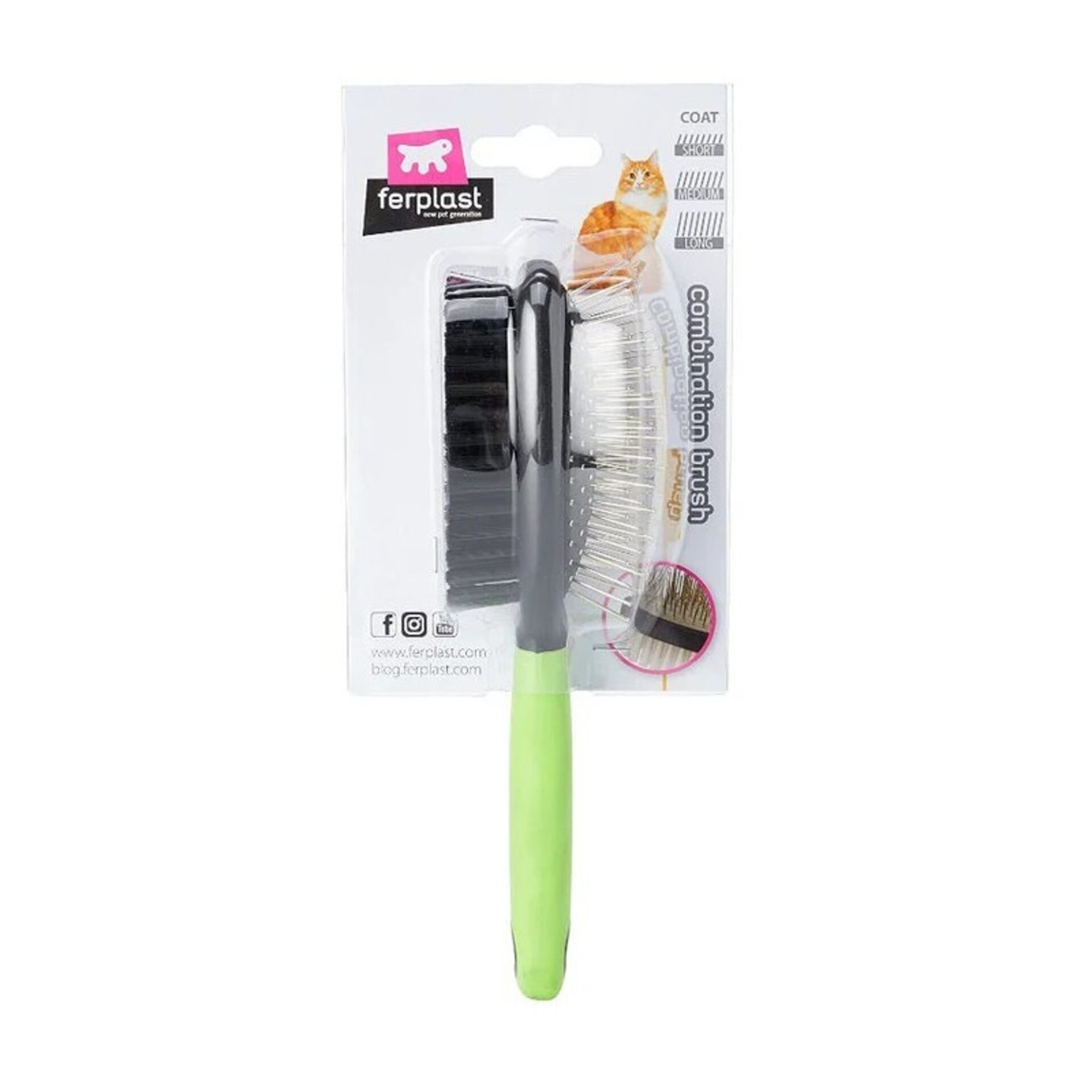 Ferplast Gro 5788 Flea Comb Cepillo Doble para gatos - 3