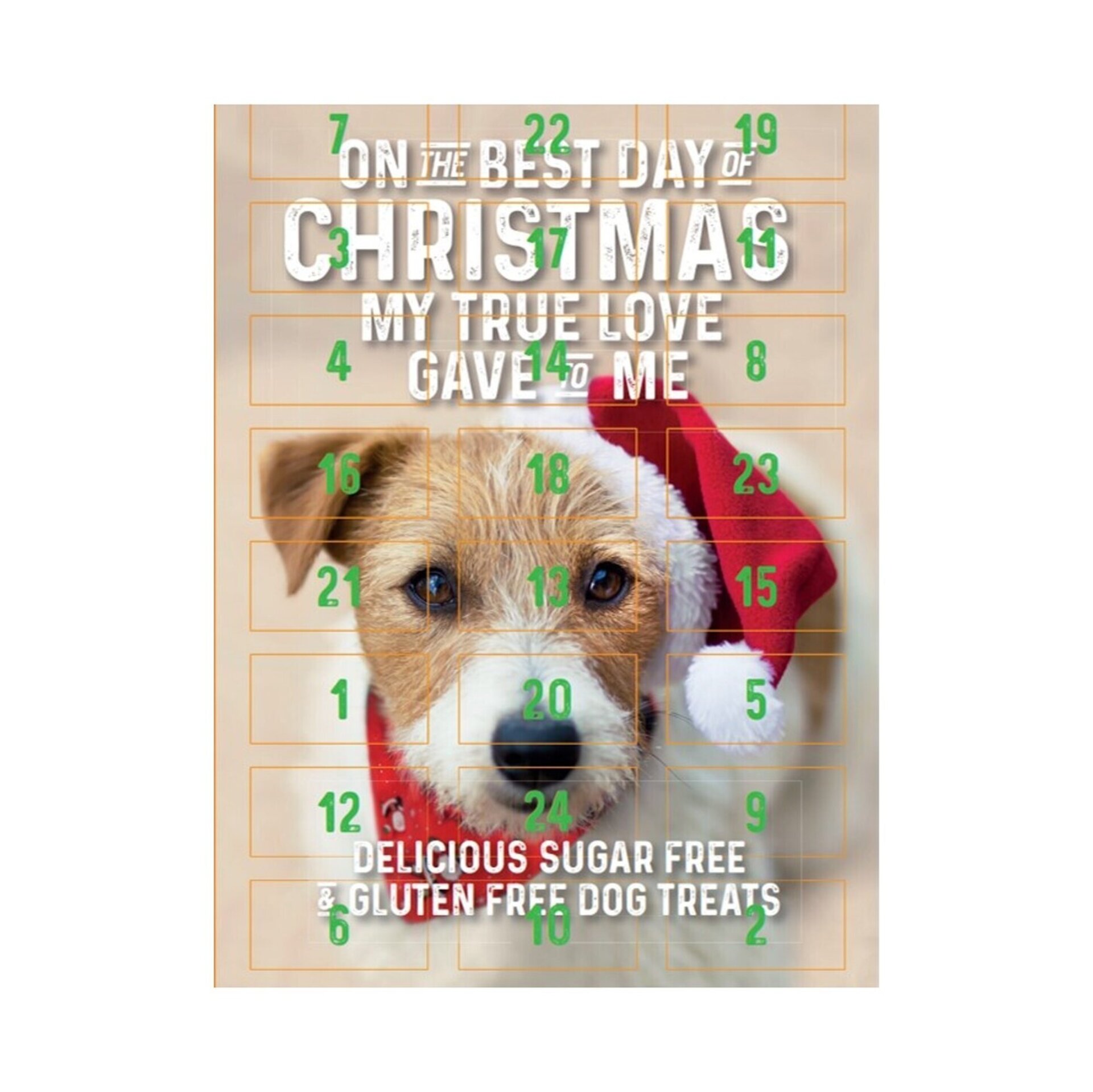 Calendario de navidad para perro flamingo - 1