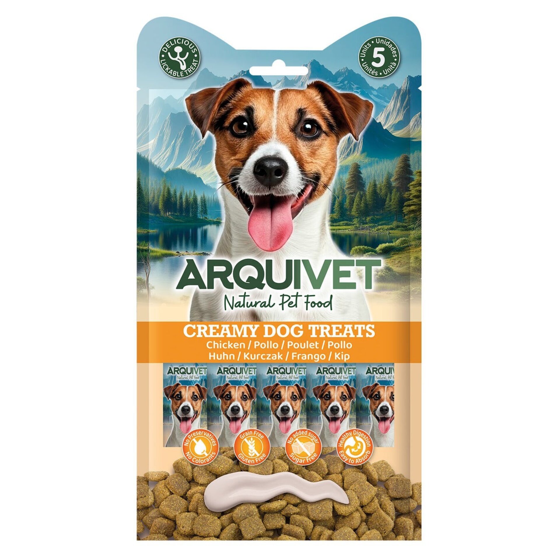 Arquivet Snack cremoso de pollo - 1
