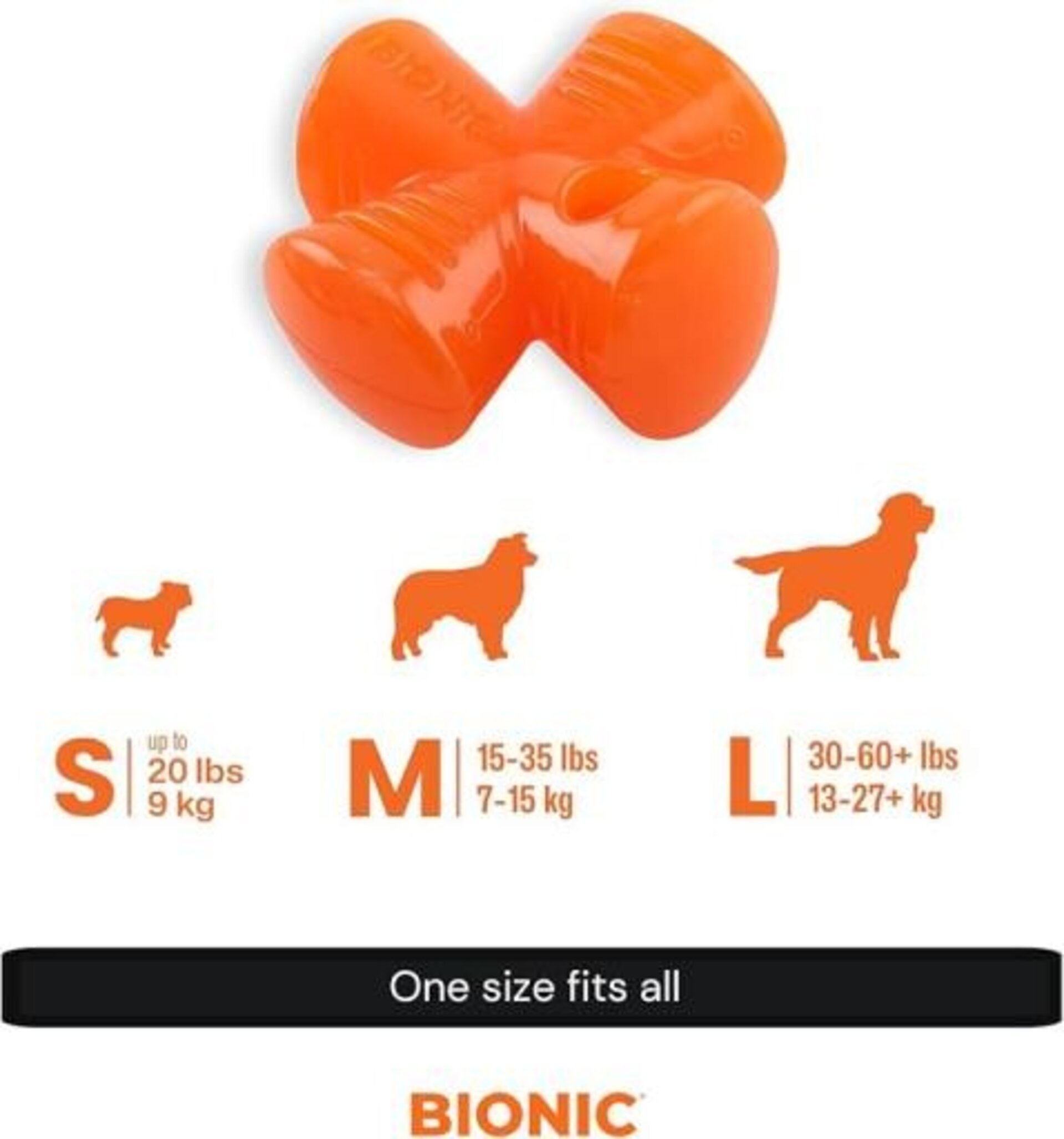 Bionic Mordedor Stuffer Rellenable para Perros - 3