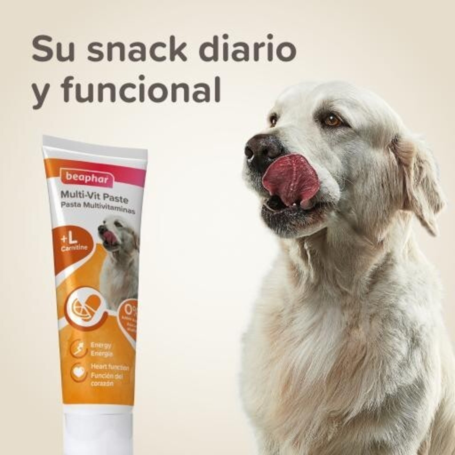 Beaphar Pasta Multi-Vitaminas Perro 100gr - 5