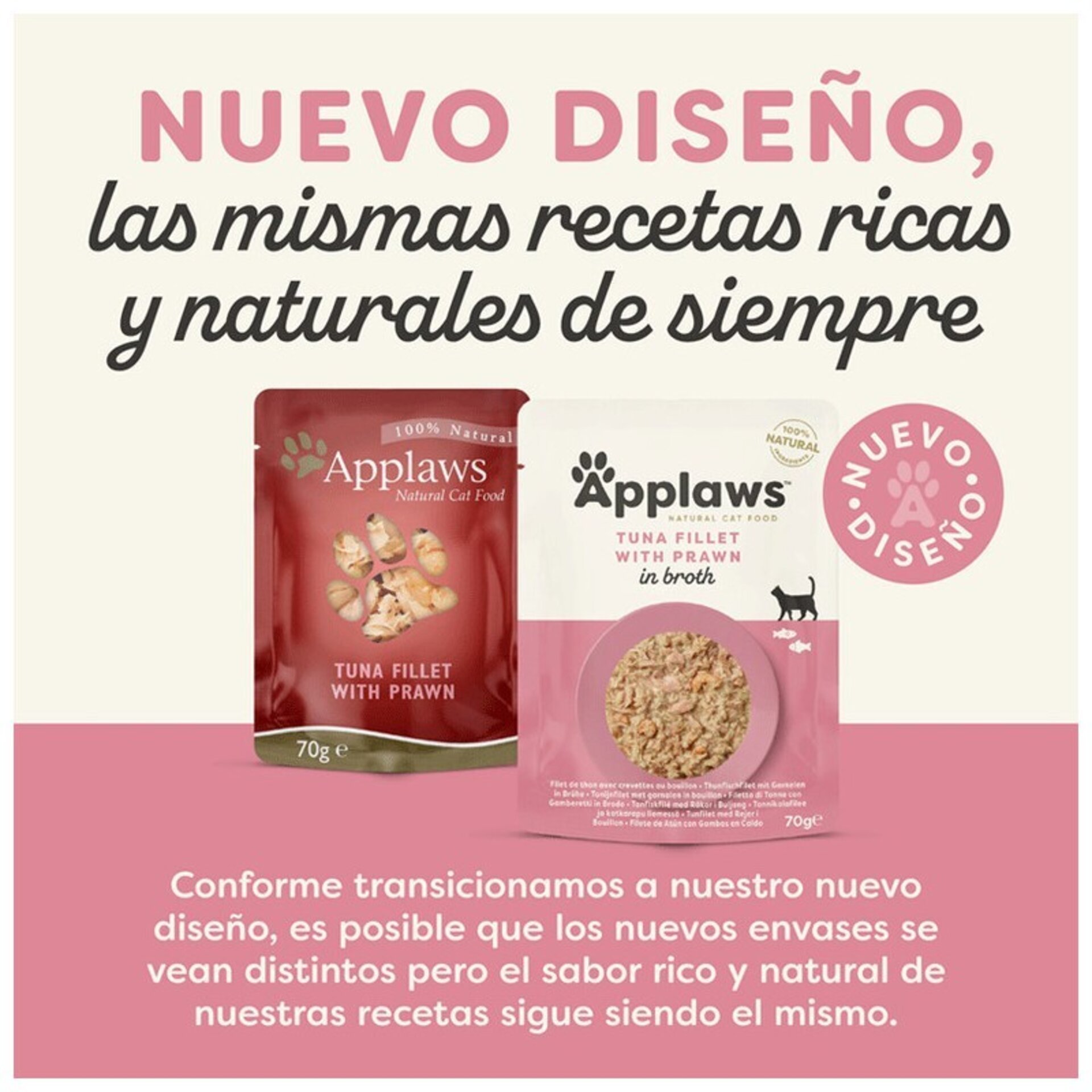 Applaws Atún y Gambas sobre para gatos - 2