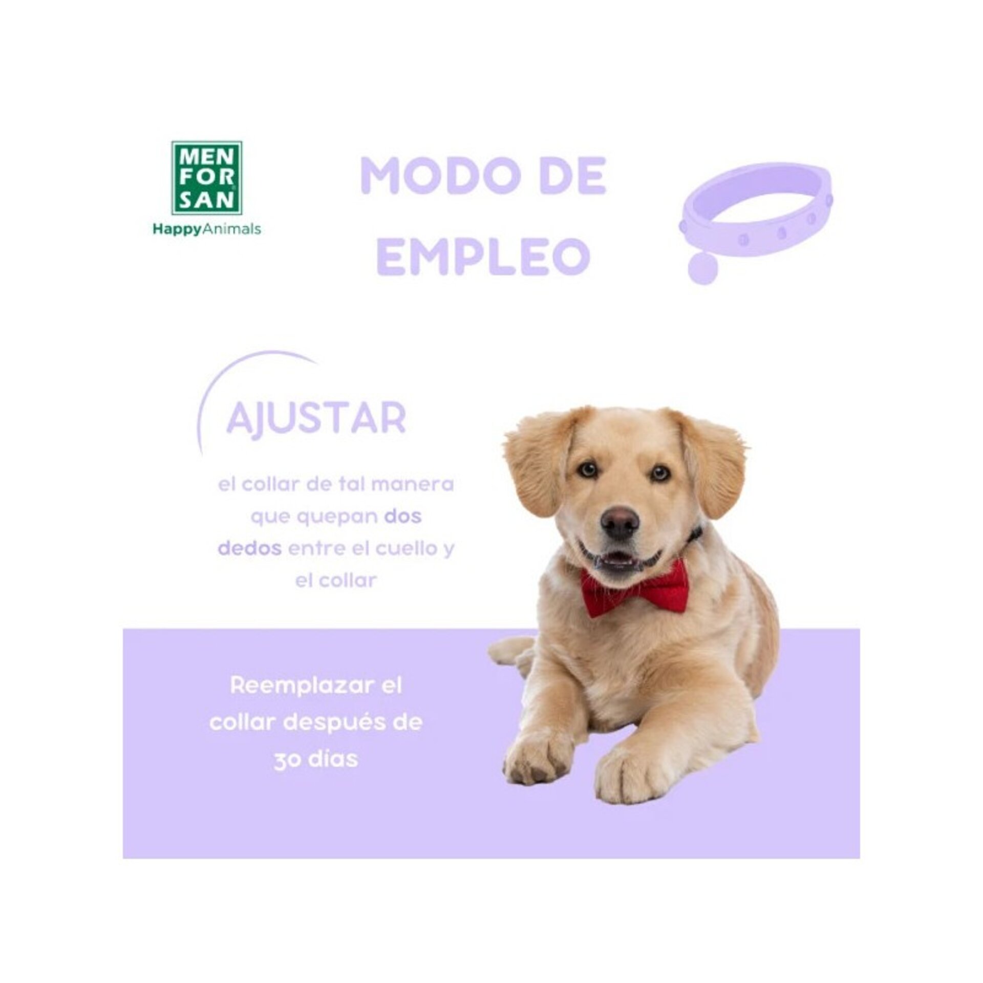 Collar calmante para perros - 4