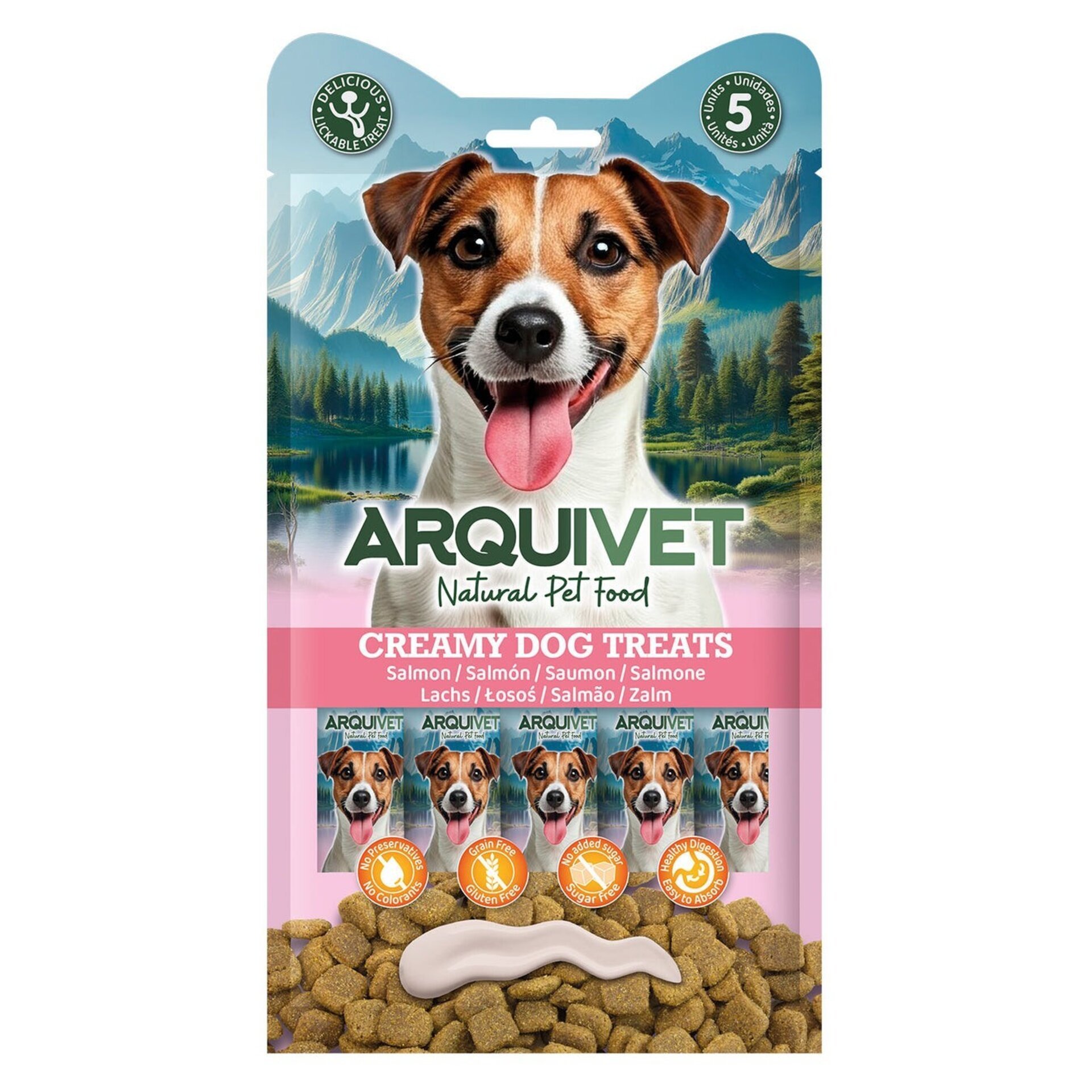 Arquivet Snack cremoso de Salmón para perros - 1