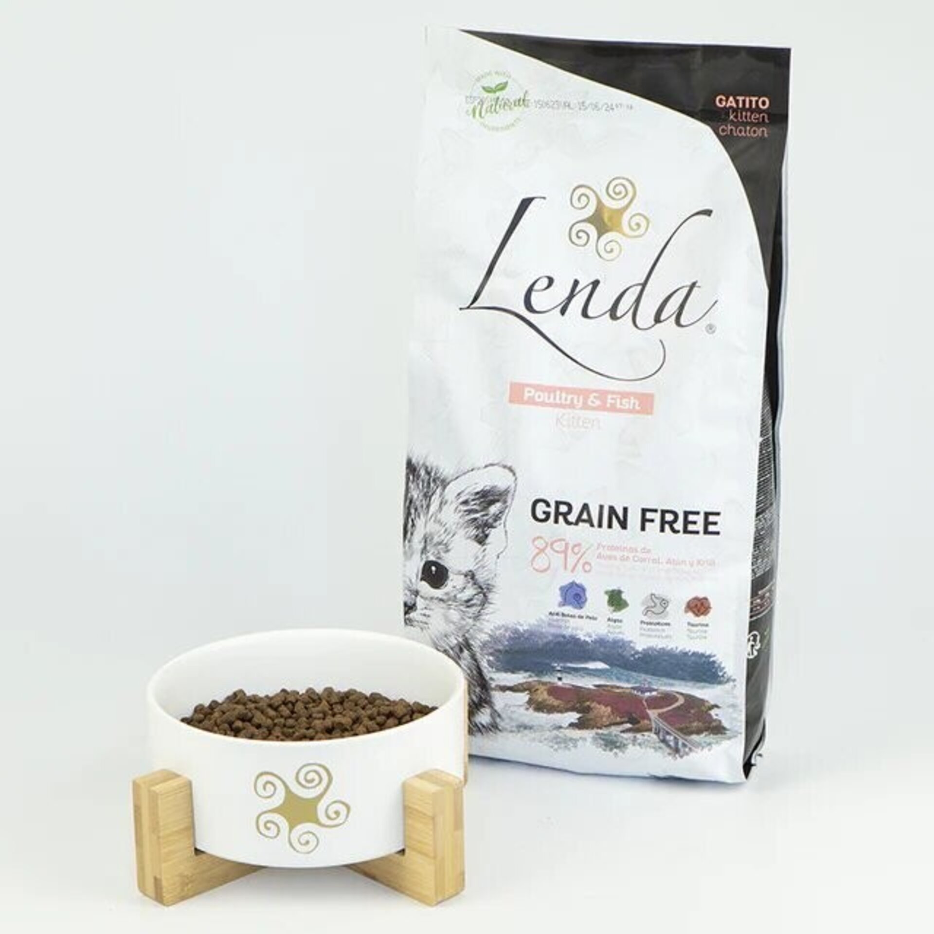 Lenda Kitten Poultry & Fish 2kg - 3