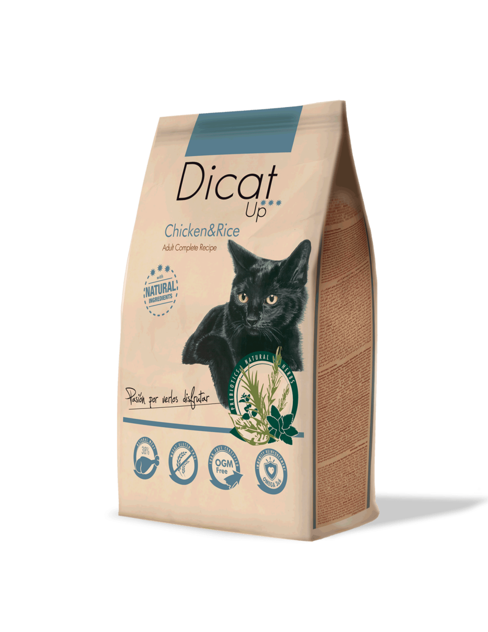 Dicat up adulto pollo y arroz - 1