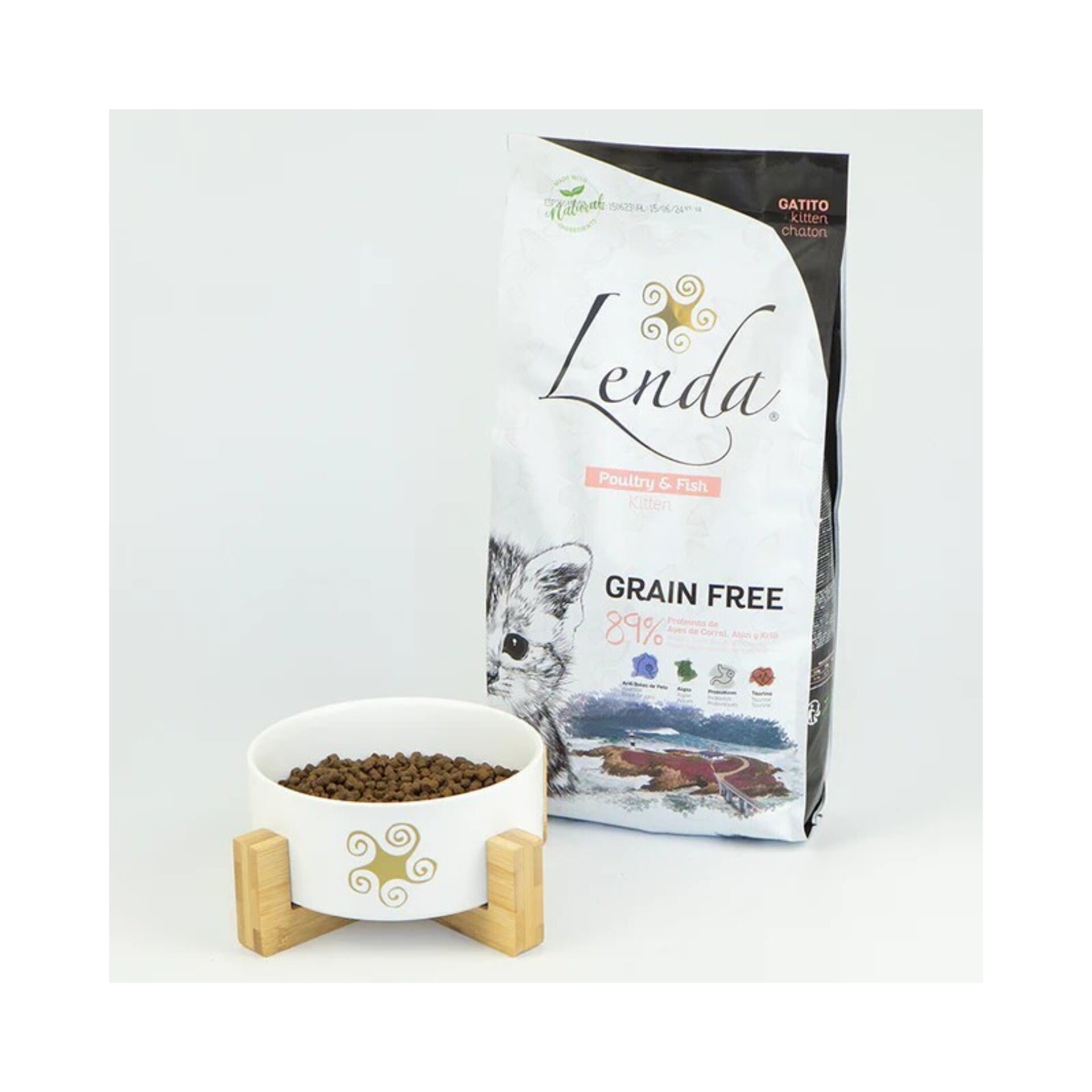 Lenda Kitten Poultry & Fish 2kg - 3