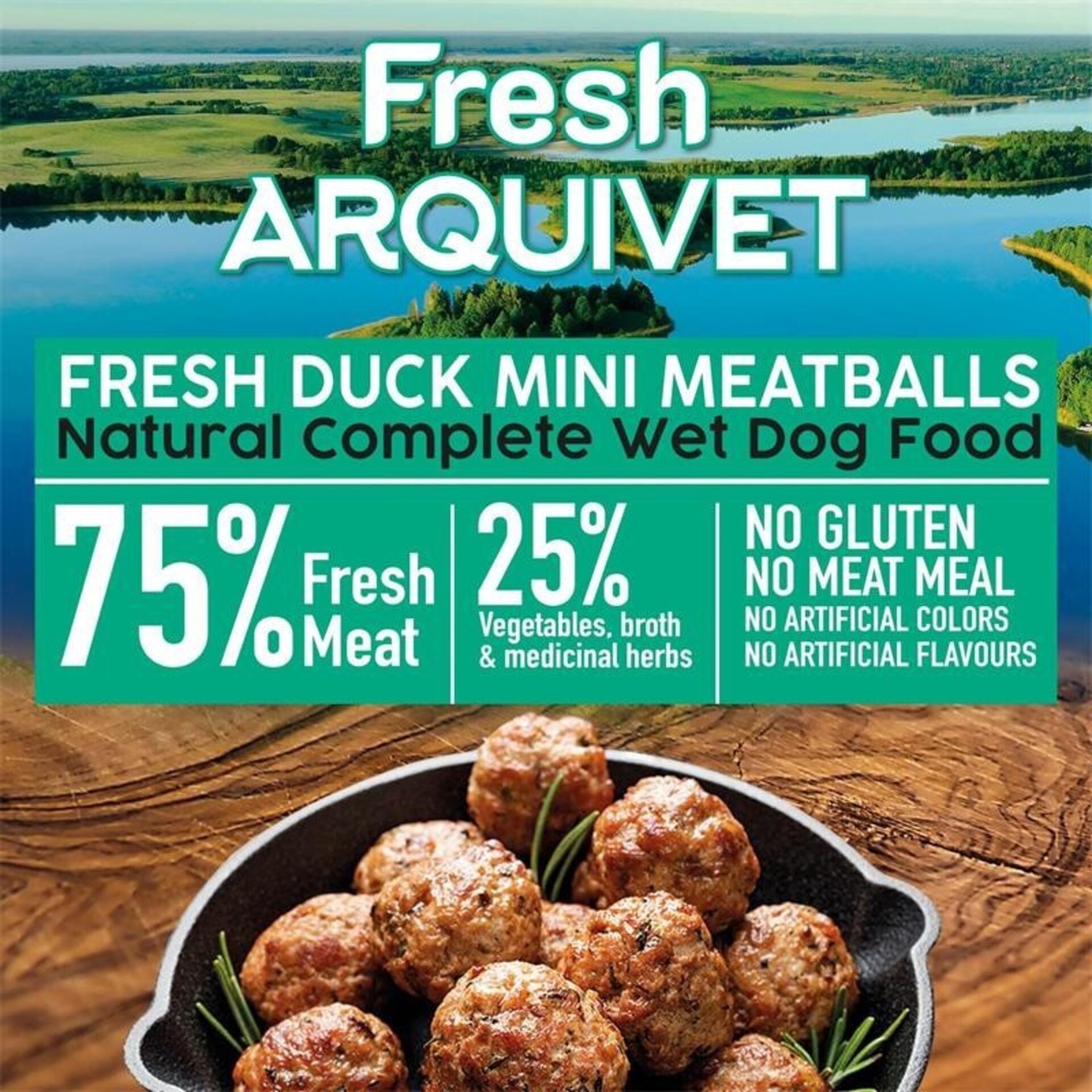 Fresh Duck Mini Meatballs / Mini albóndigas con pato, boniato y naranja - 2